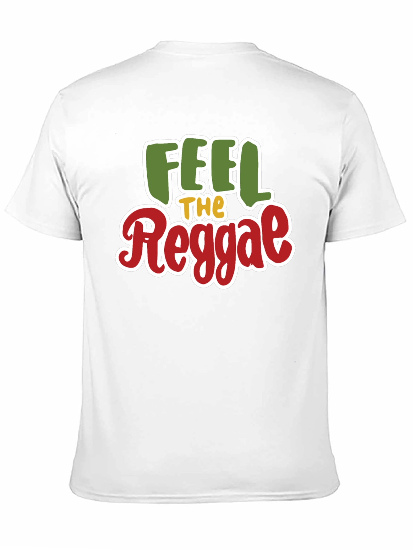 Feel The Reggae Graphic T-Shirt - Black