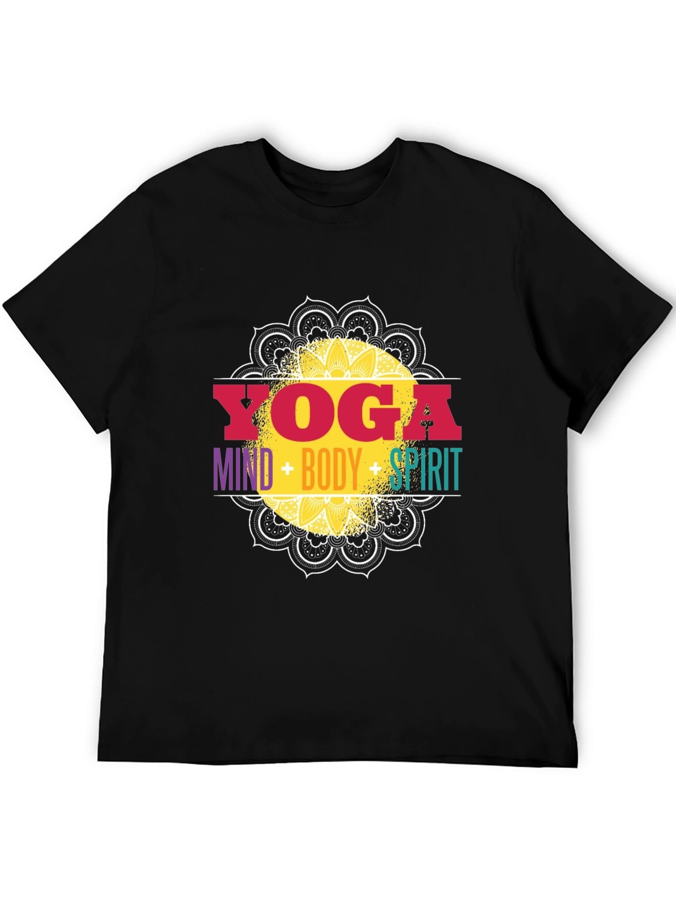 Yoga Mind Body Spirit Graphic Tee