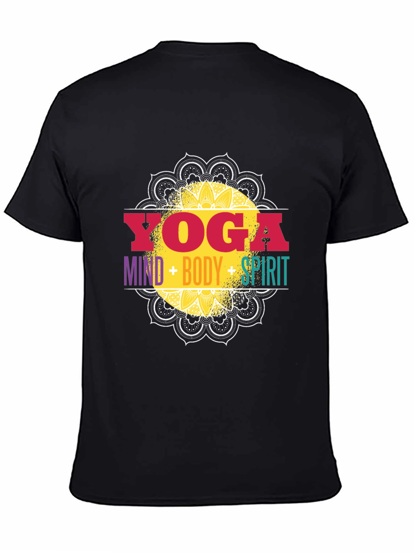 Yoga Mind Body Spirit Graphic Tee