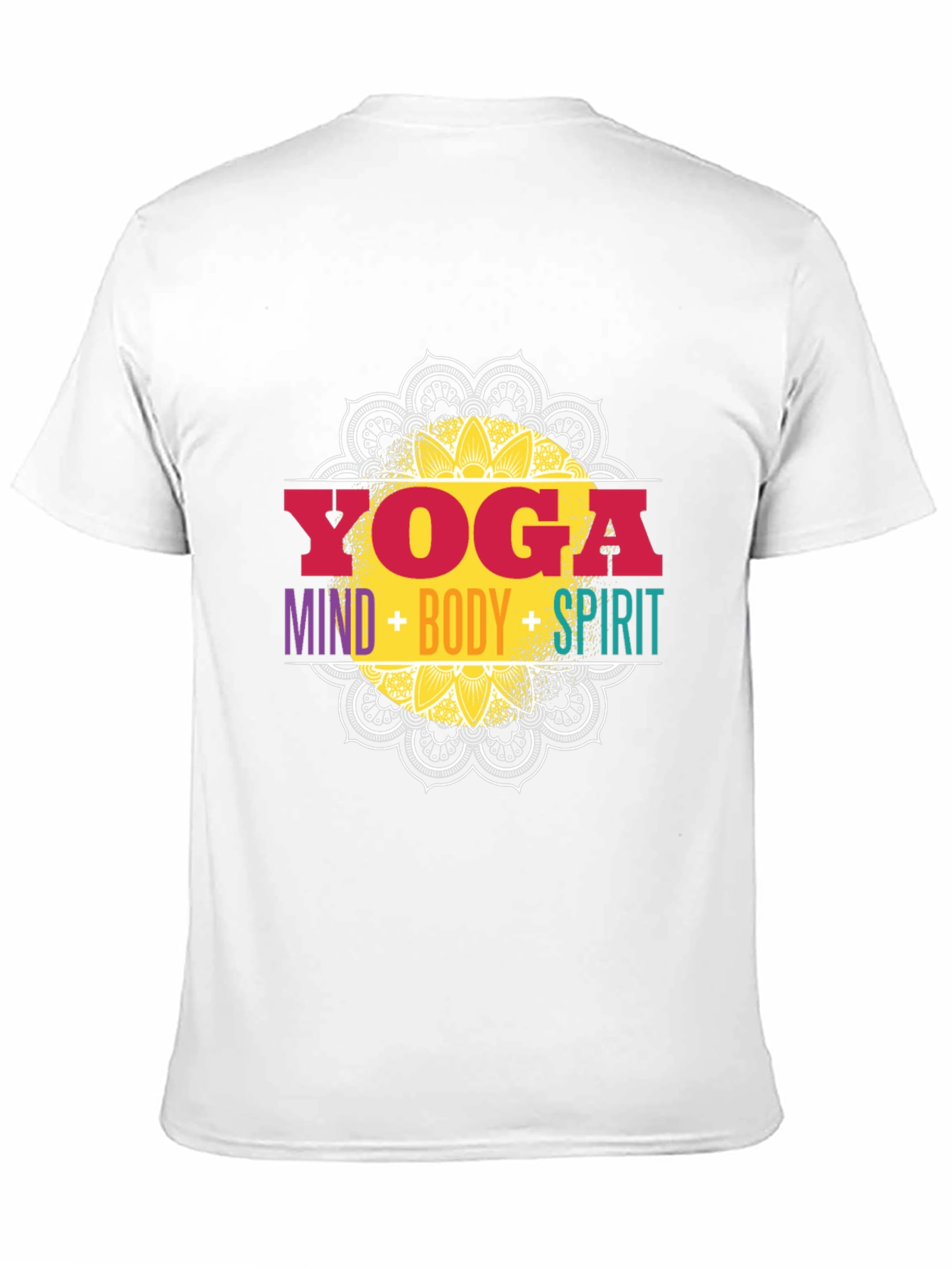 Yoga Mind Body Spirit Graphic Tee