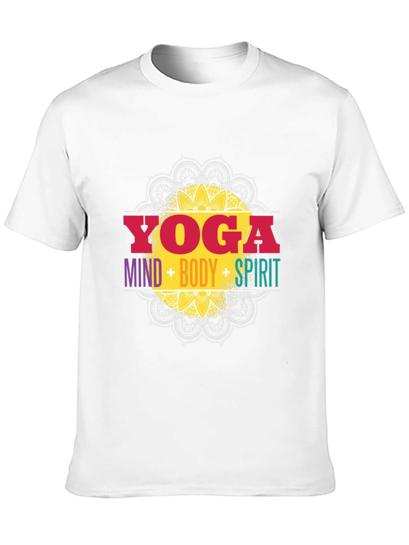 Yoga Mind Body Spirit Graphic Tee
