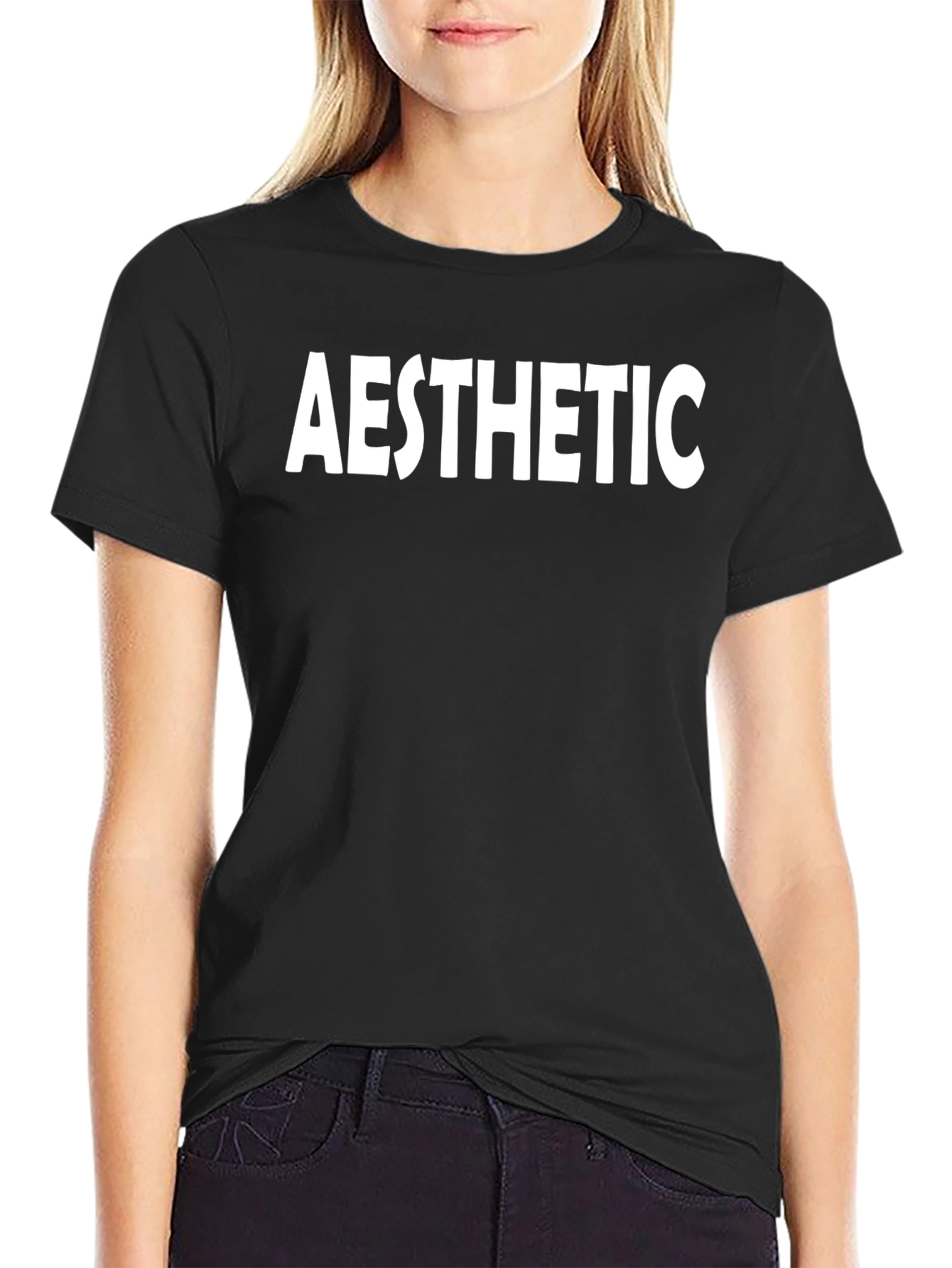 Aesthetic Black T-Shirt