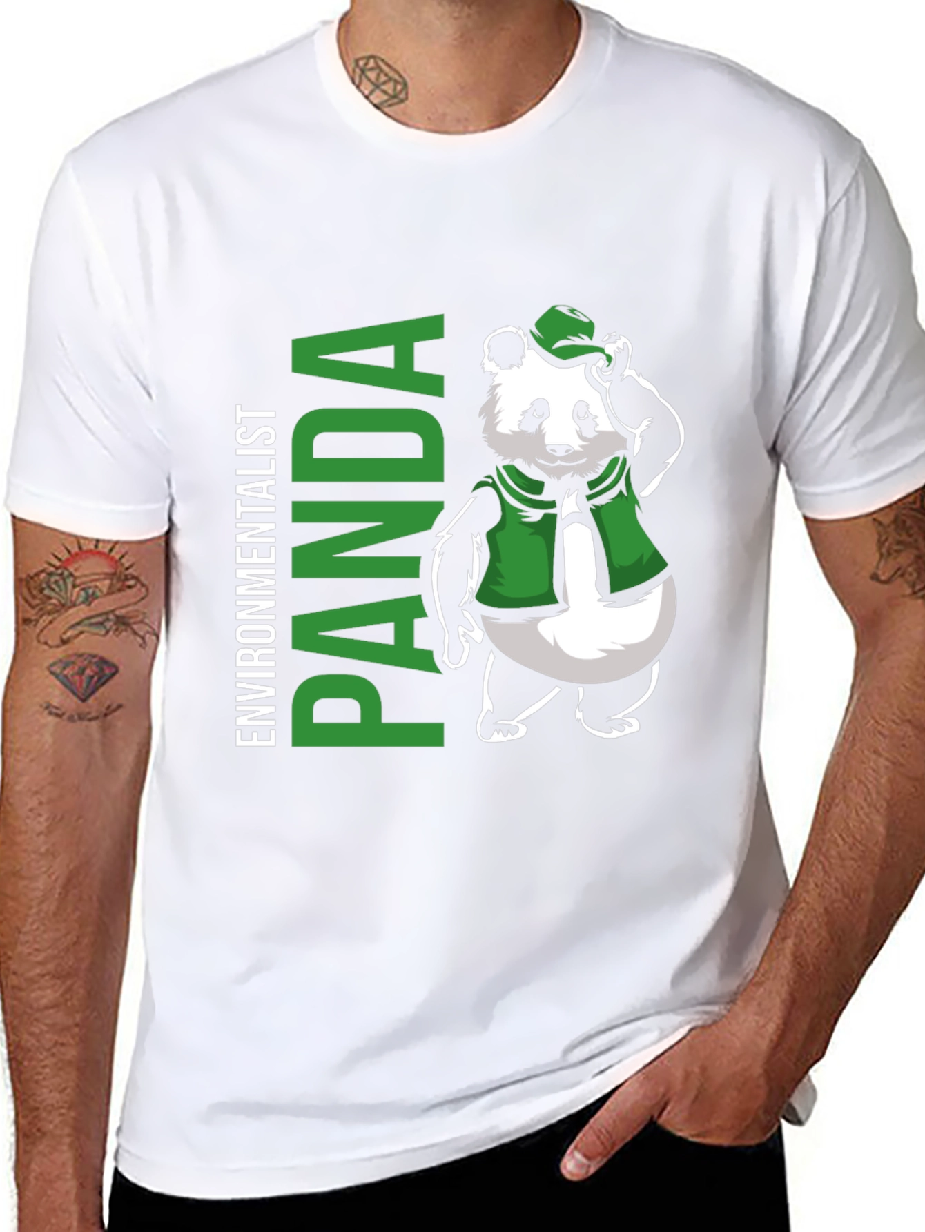 Environmentalist Panda T-Shirt