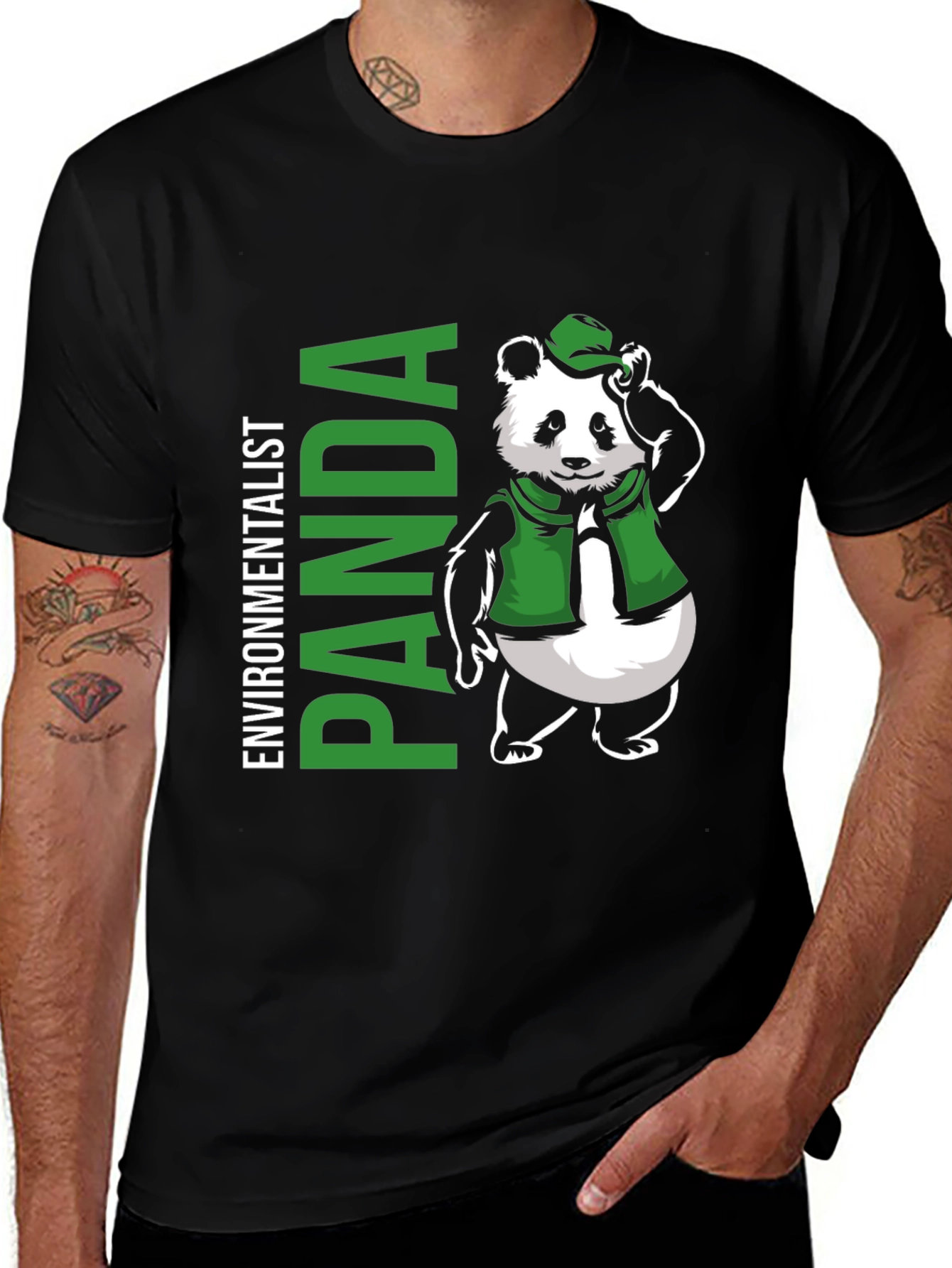 Environmentalist Panda T-Shirt