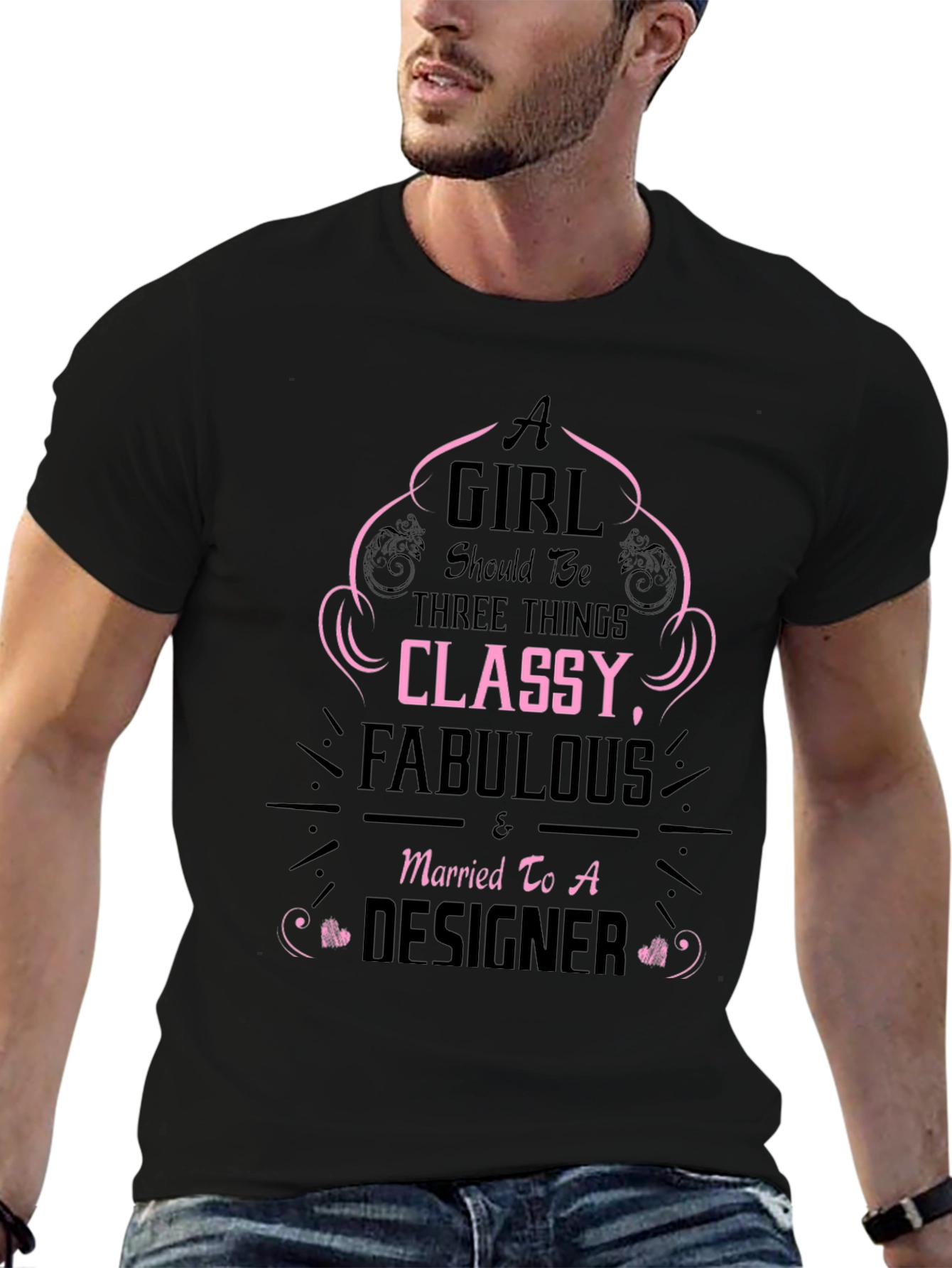 Classy Fabulous Designer T-Shirt