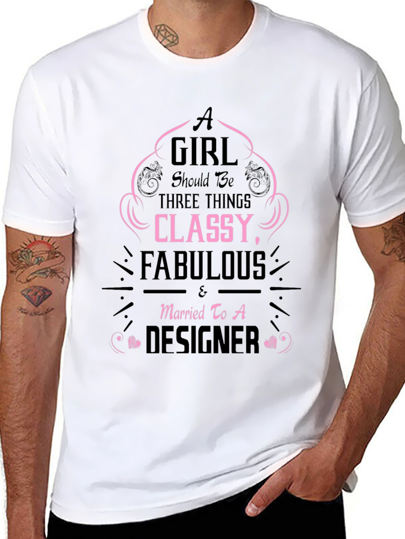 Classy Fabulous Designer T-Shirt