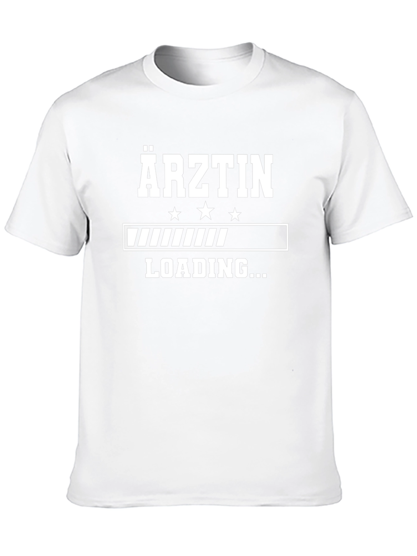 Ärztin Loading Graphic T-Shirt - Black