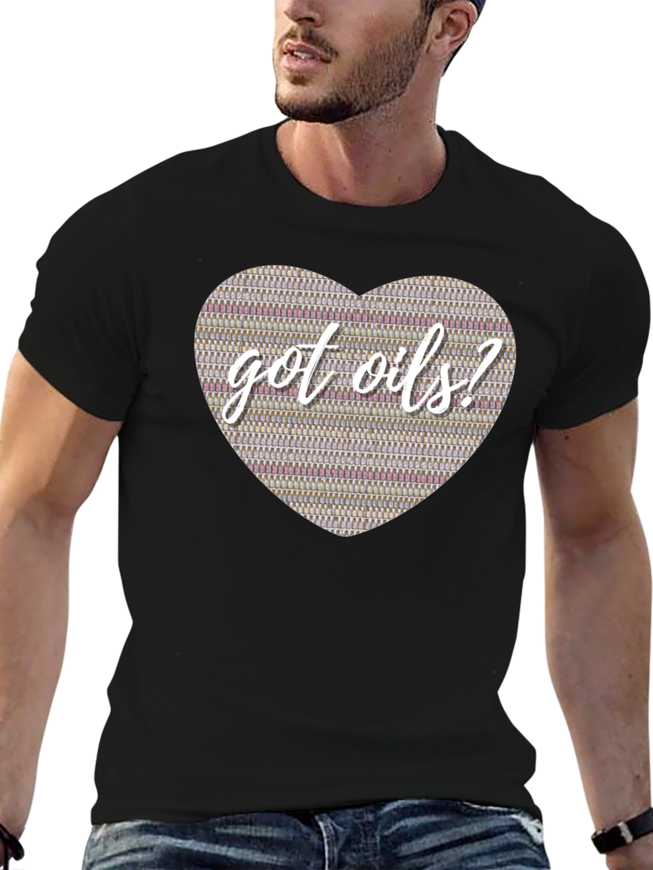 Got Oils? Essential Oils Heart T-Shirt
