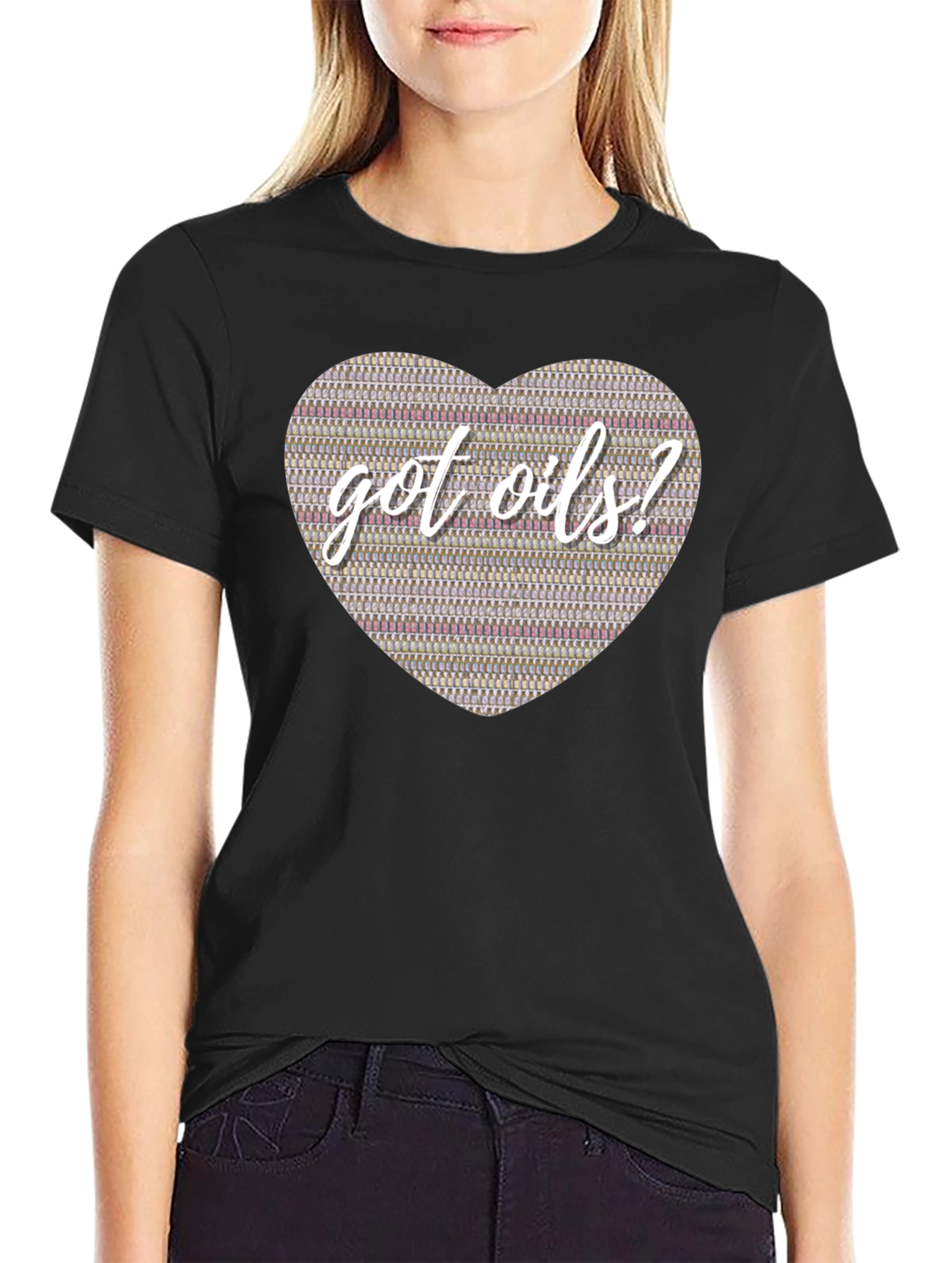 Got Oils? Essential Oils Heart T-Shirt