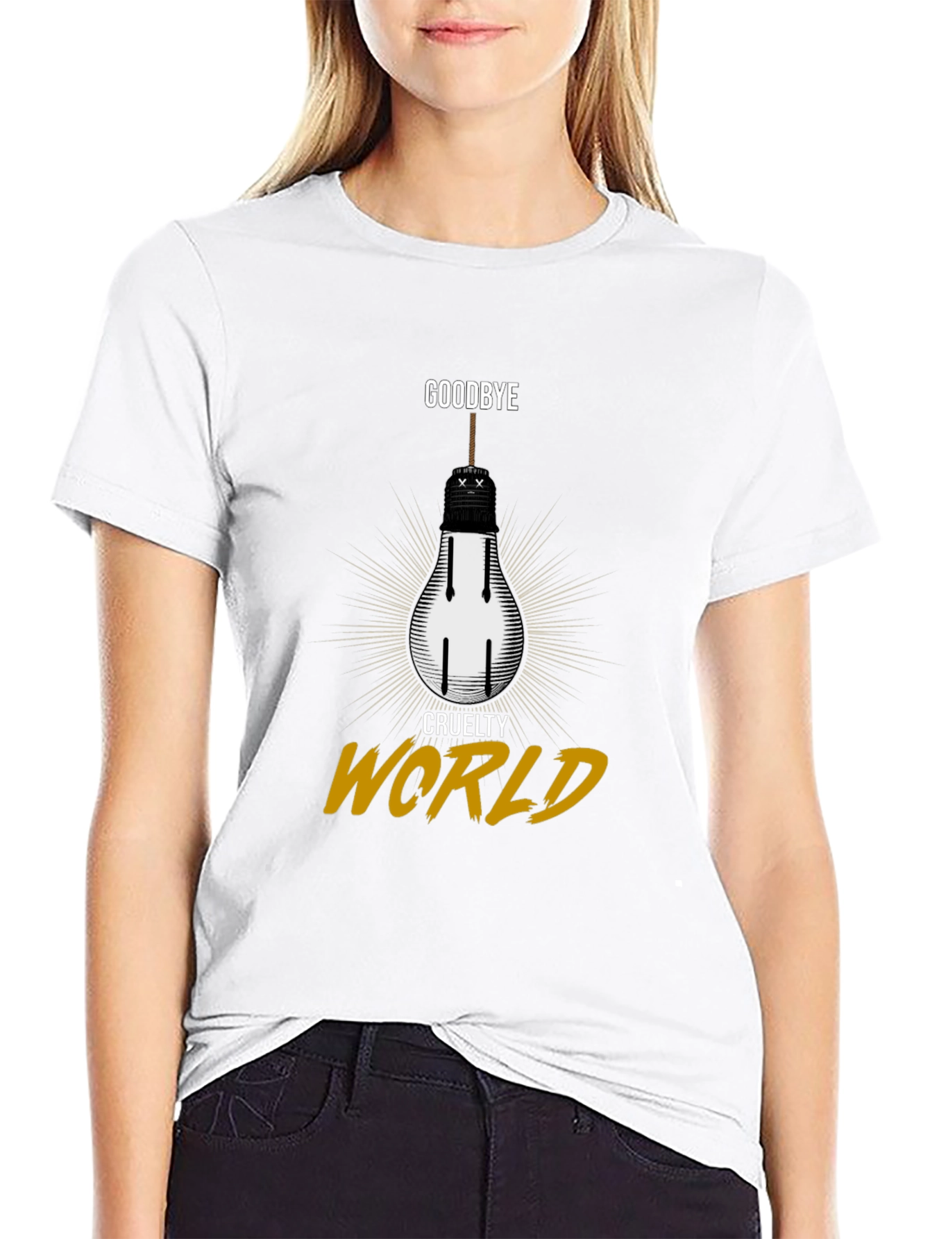 Goodbye Cruelty World Graphic Tee
