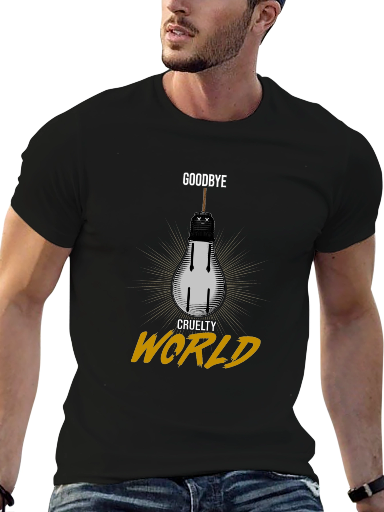 Goodbye Cruelty World Graphic Tee