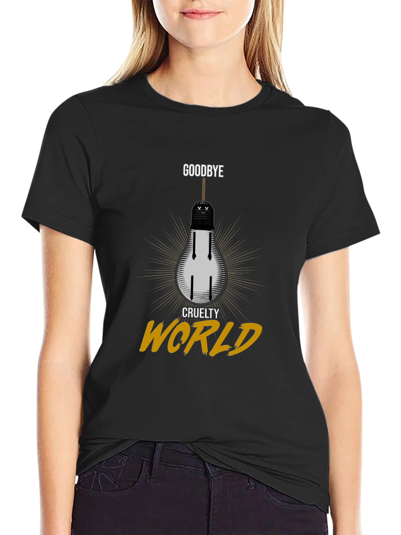 Goodbye Cruelty World Graphic Tee