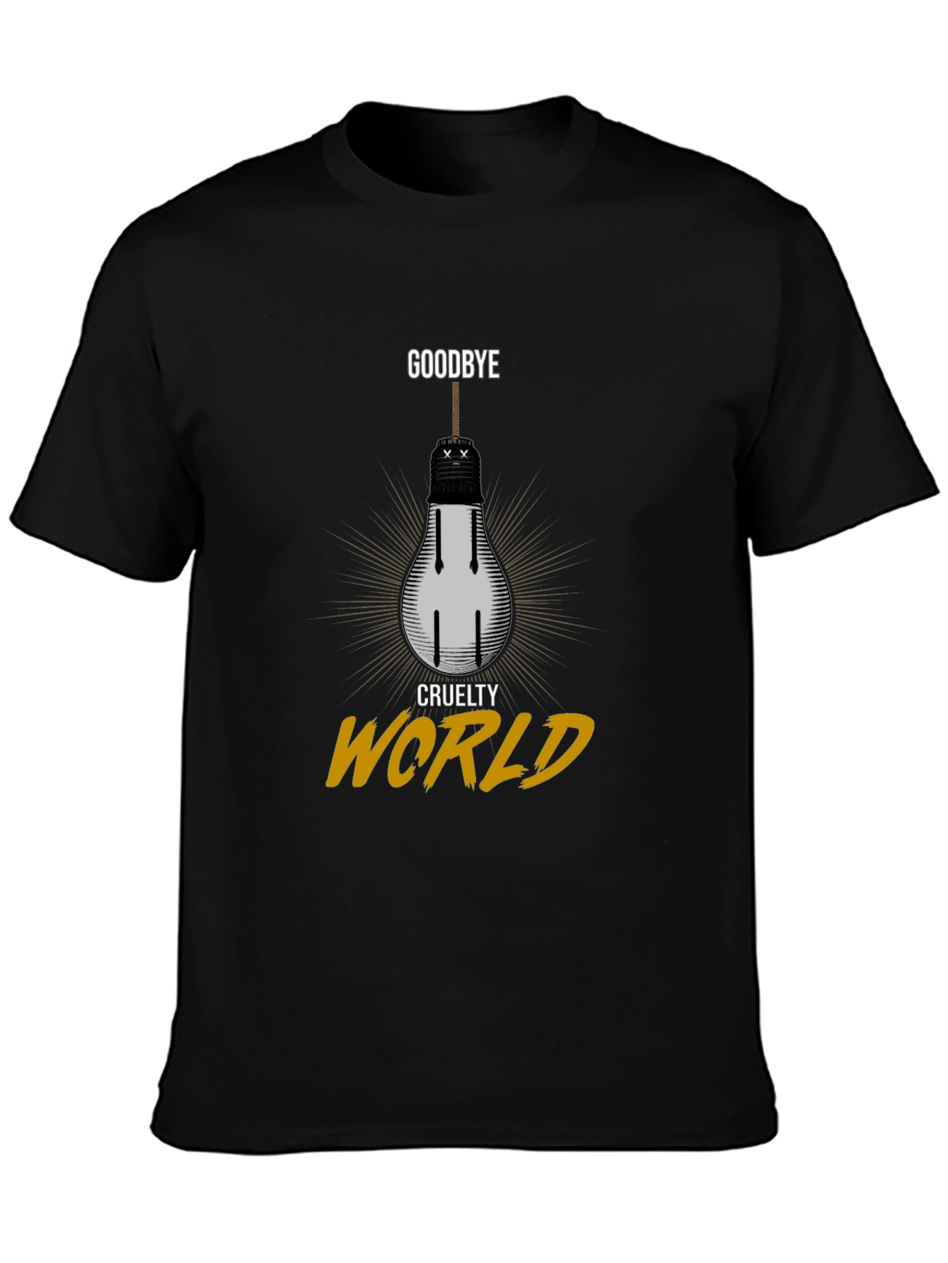 Goodbye Cruelty World Graphic Tee