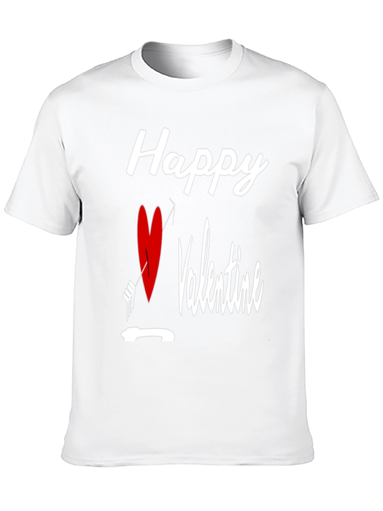 Happy Valentines Day Cupid Arrow Heart T-Shirt