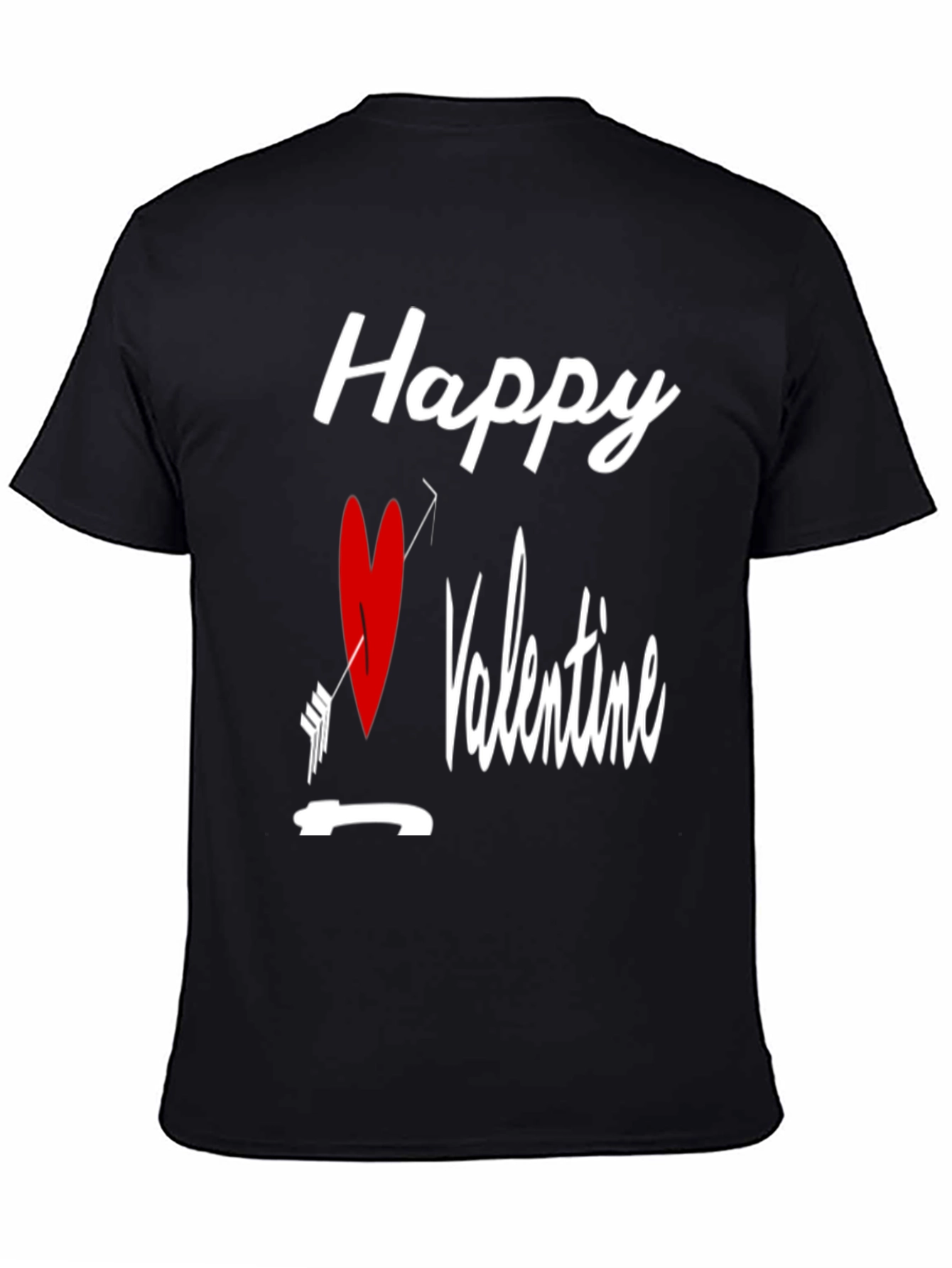 Happy Valentines Day Cupid Arrow Heart T-Shirt