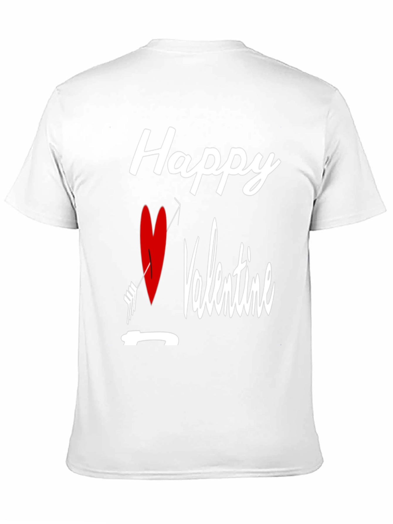 Happy Valentines Day Cupid Arrow Heart T-Shirt