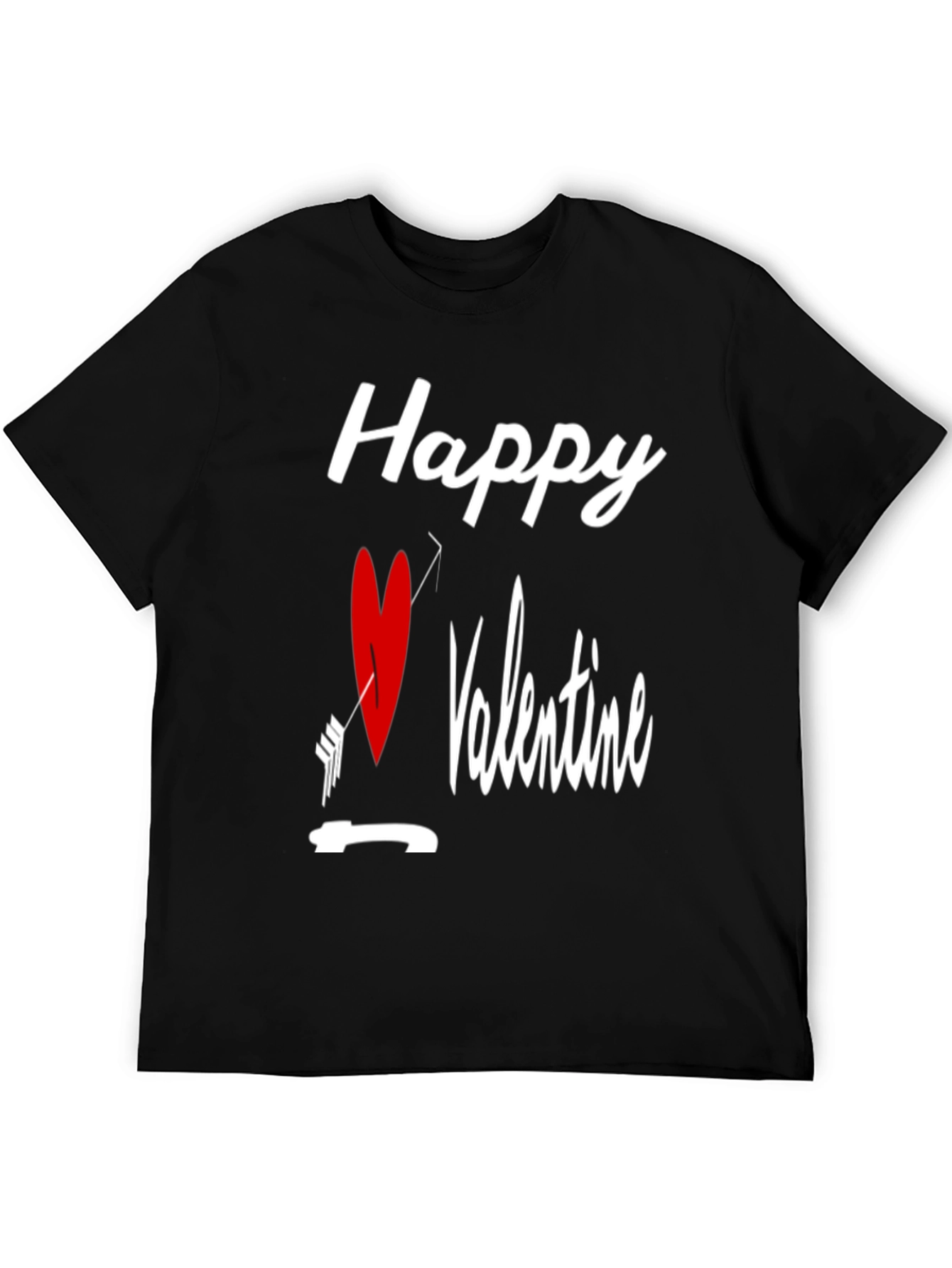 Happy Valentines Day Cupid Arrow Heart T-Shirt