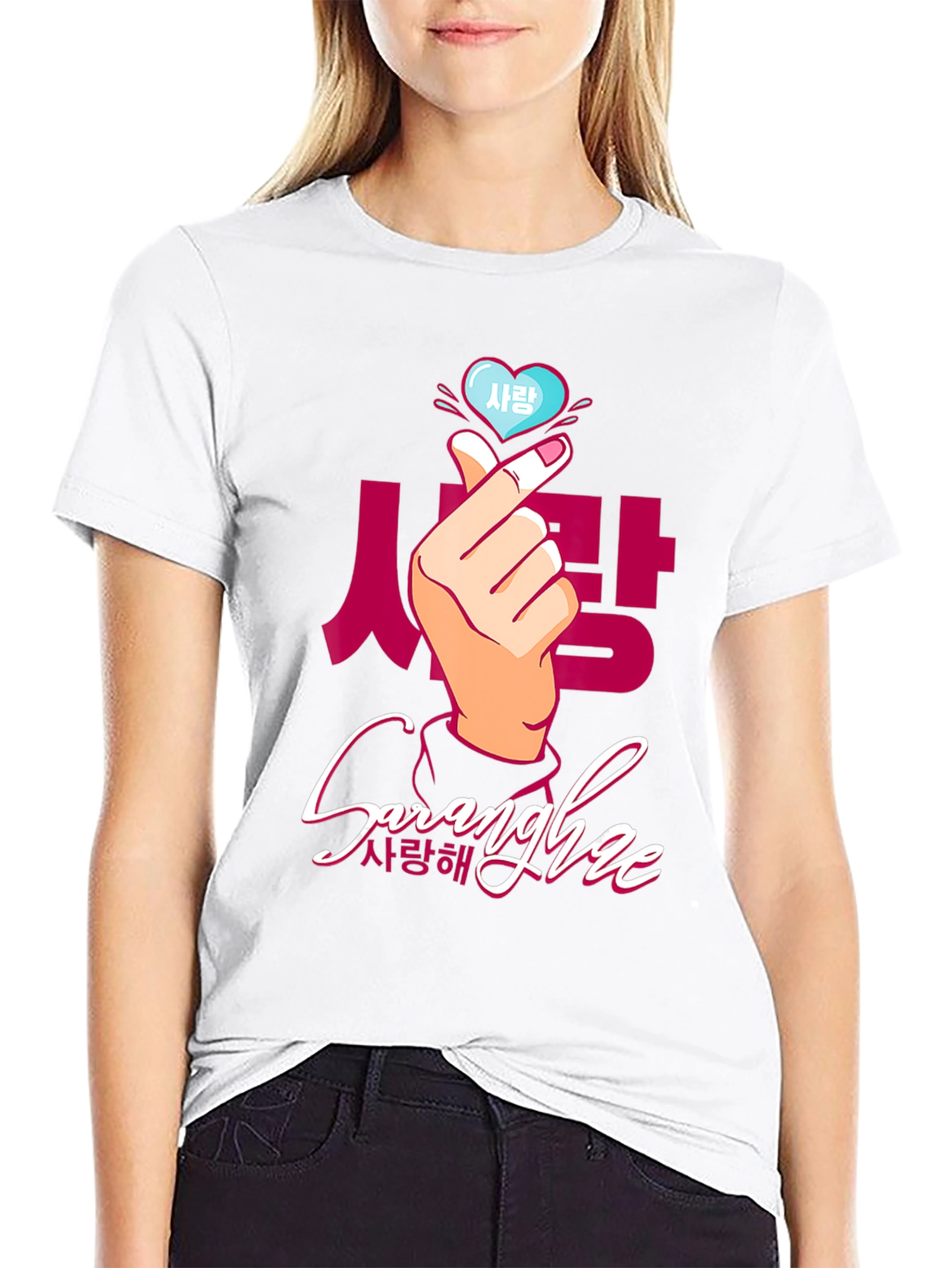 Saraghe Korean Love T-Shirt