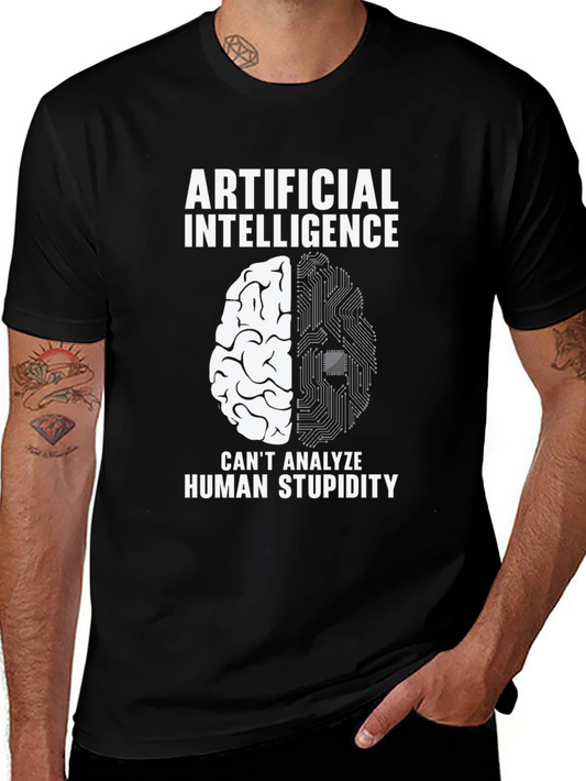 Artificial Intelligence Funny Graphic Tee