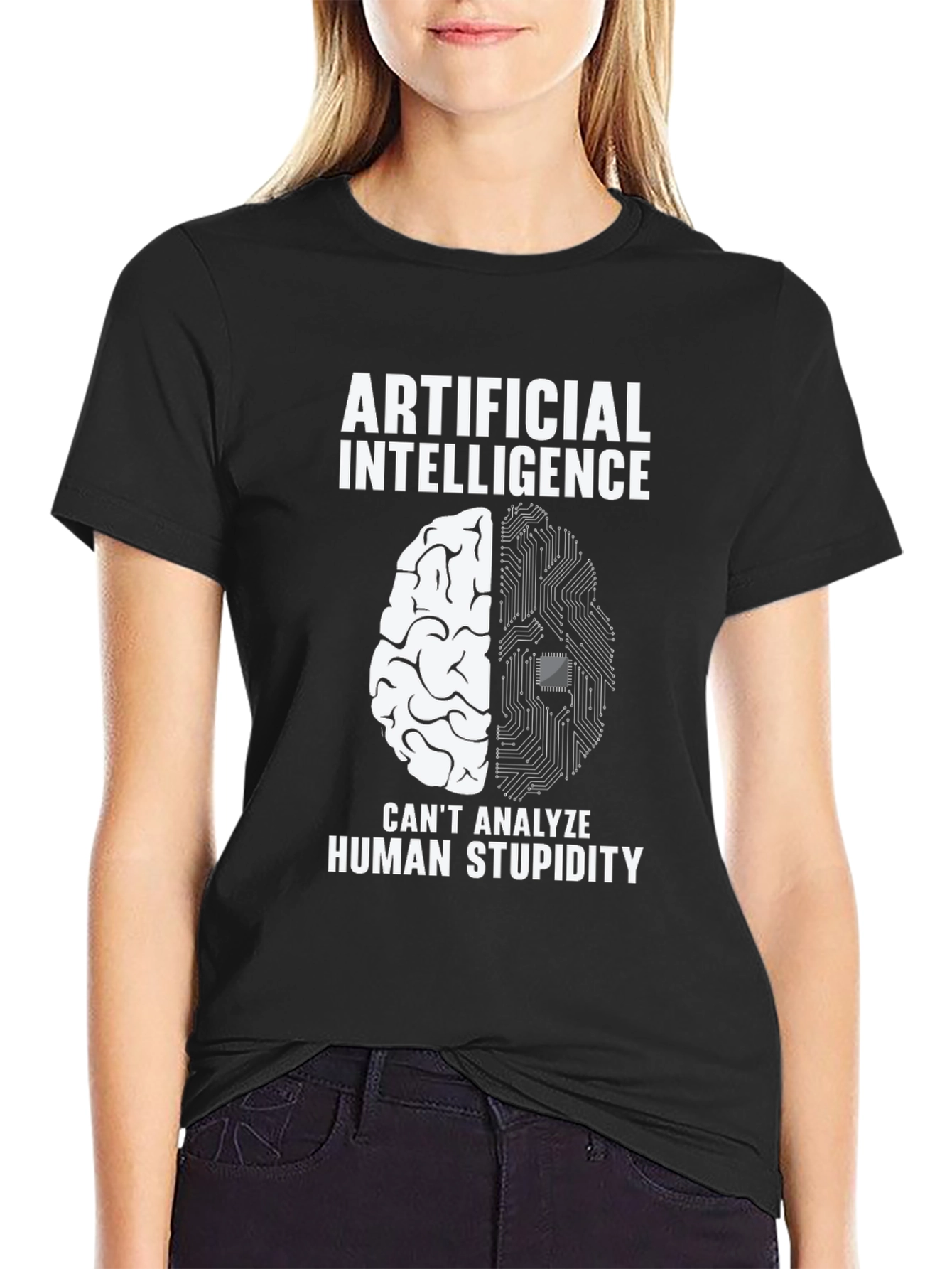 Artificial Intelligence Funny Graphic Tee