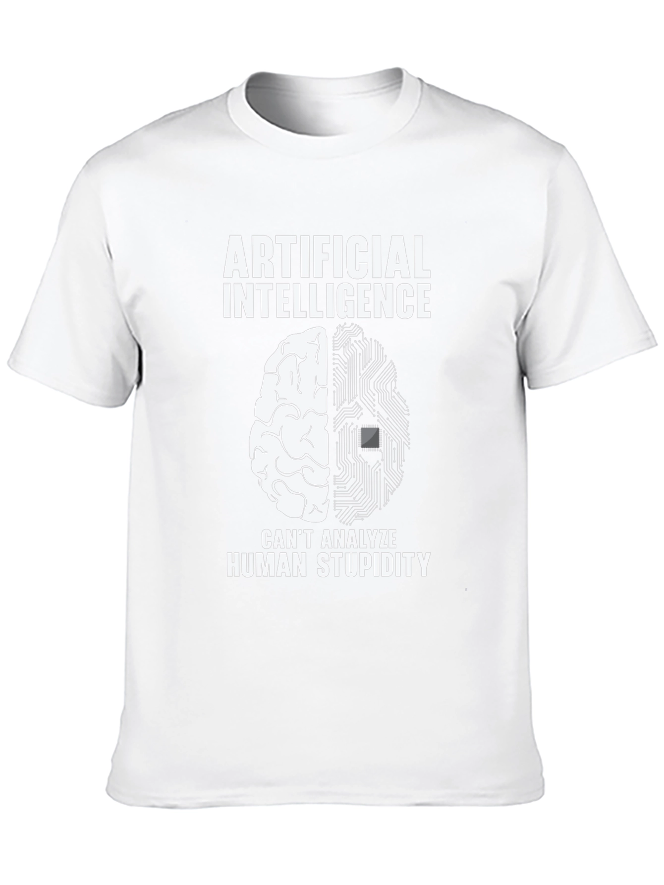 Artificial Intelligence Funny Graphic Tee