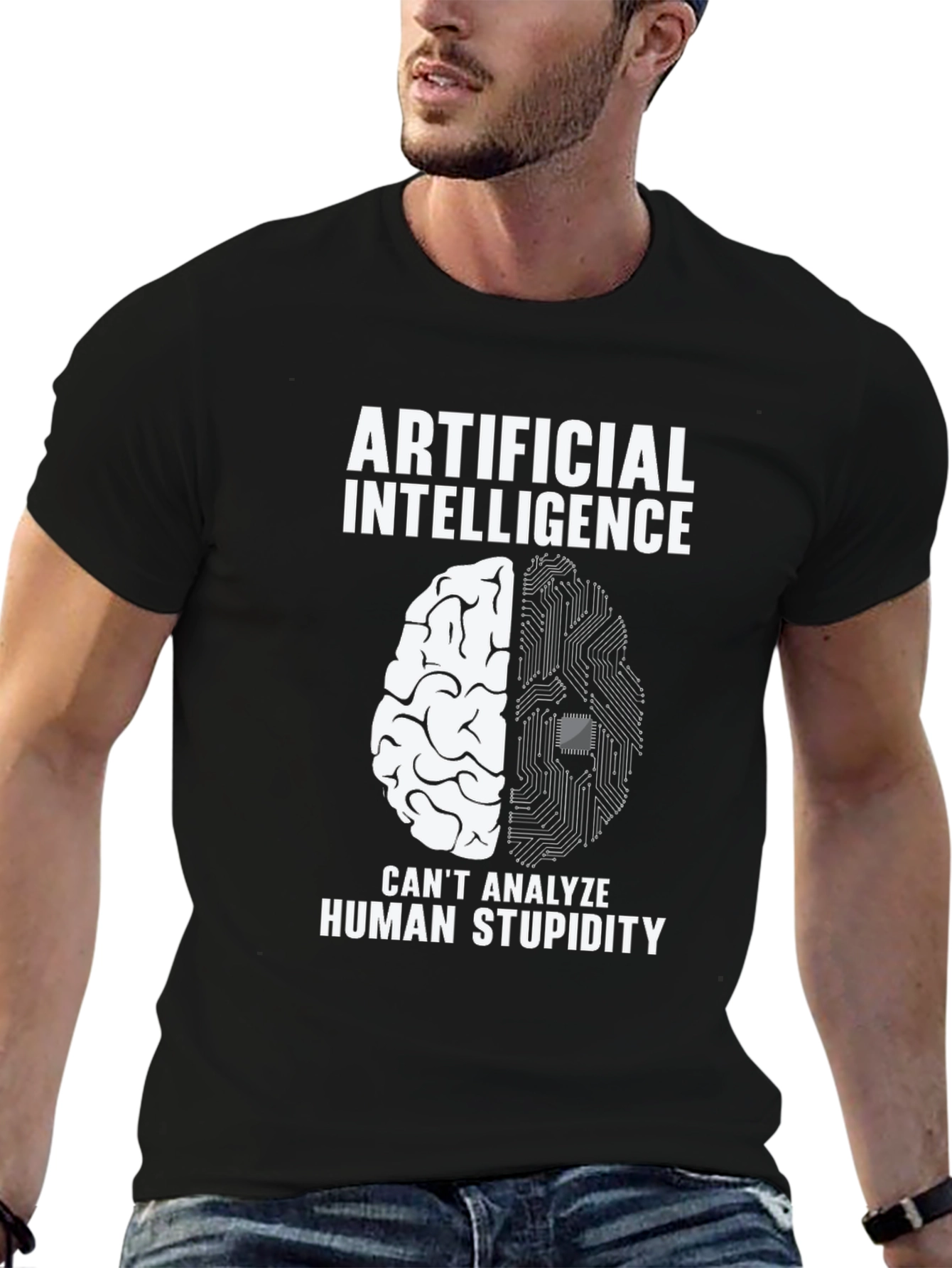 Artificial Intelligence Funny Graphic Tee