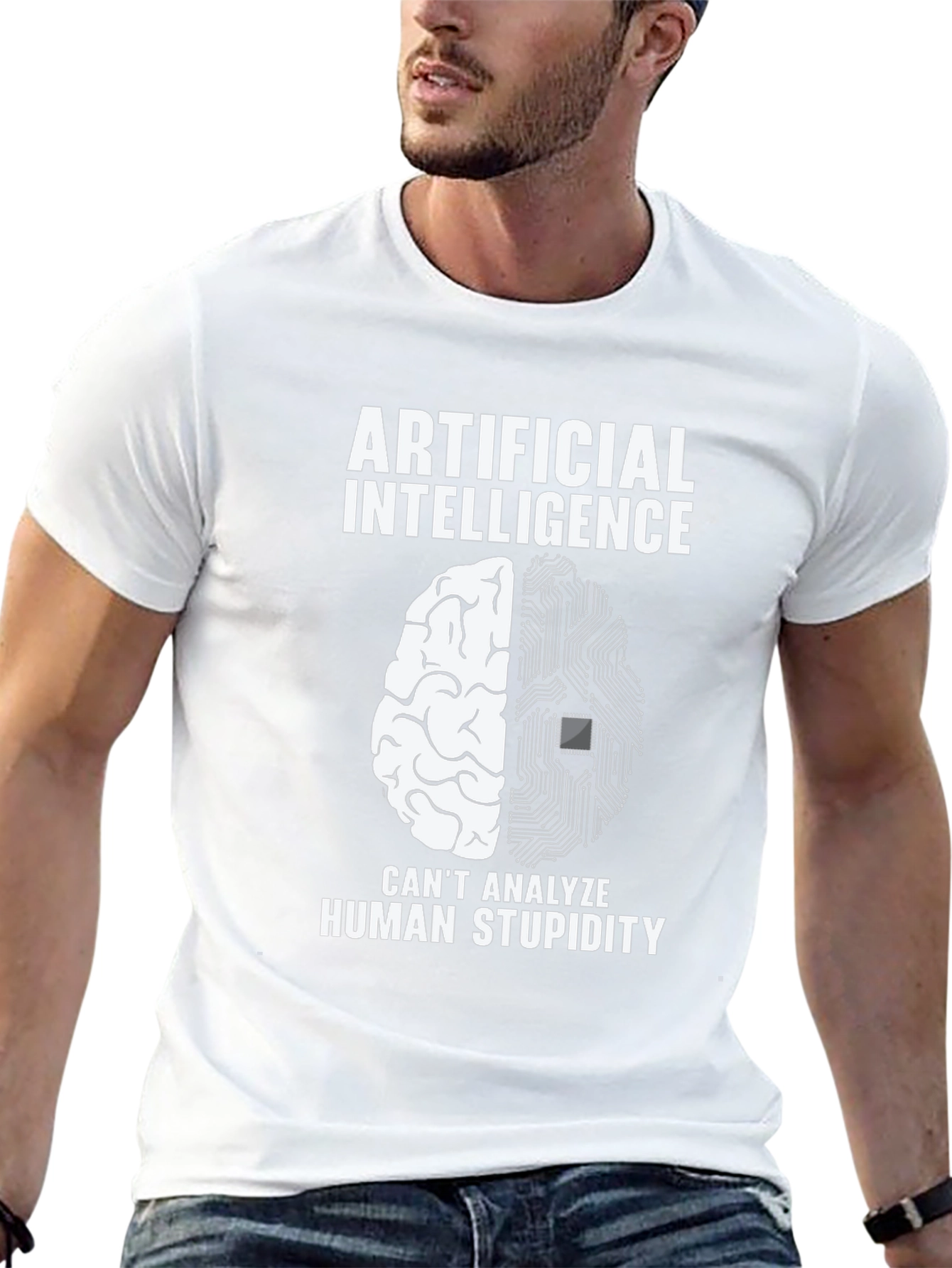 Artificial Intelligence Funny Graphic Tee