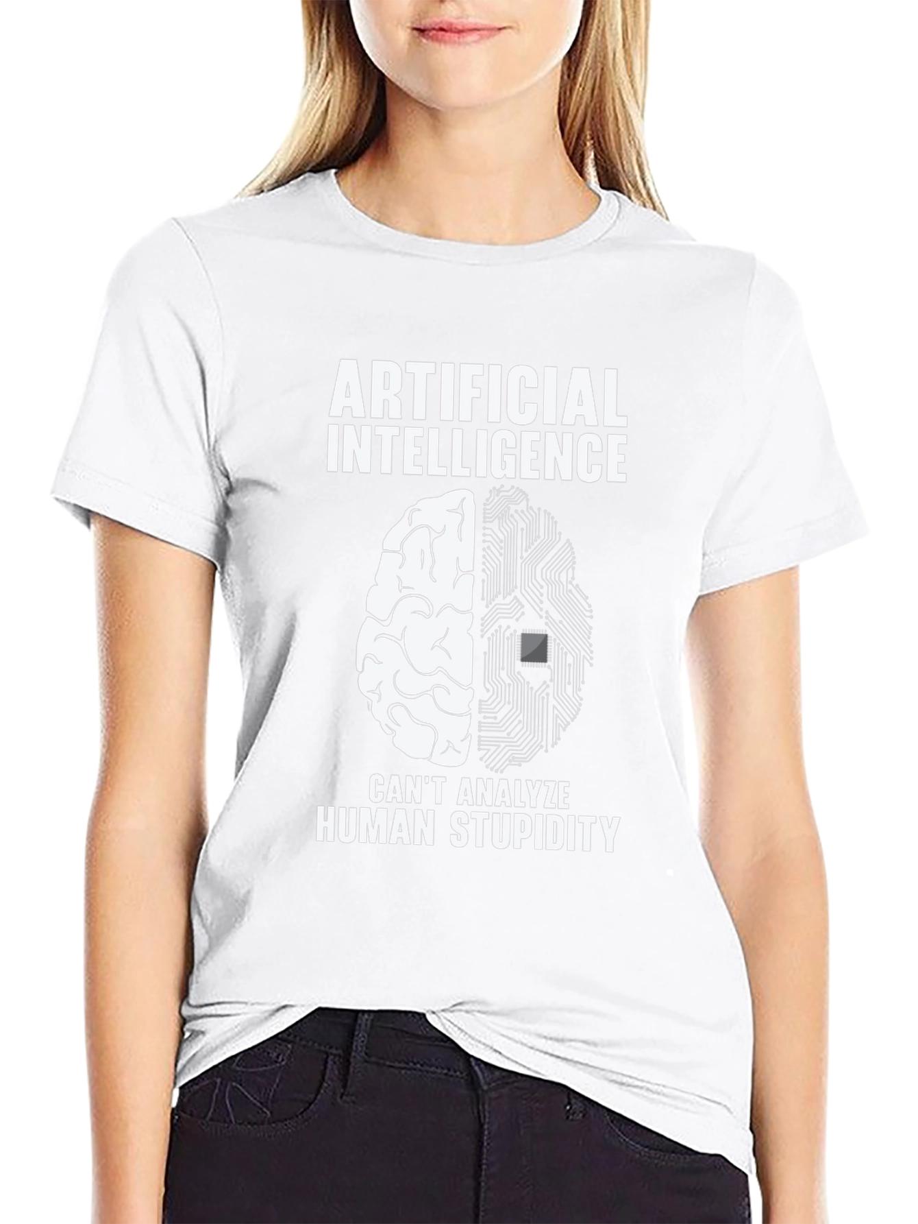 Artificial Intelligence Funny Graphic Tee
