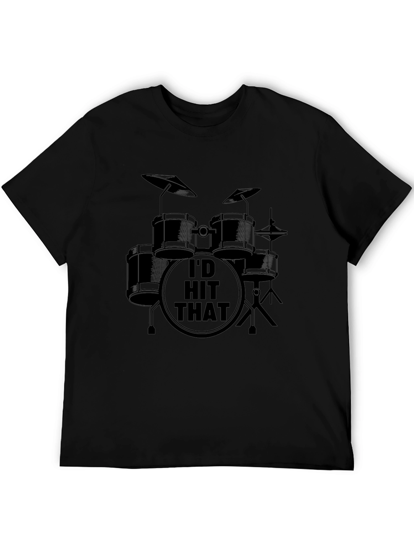 Id Hit That Drum Kit Graphic Tee