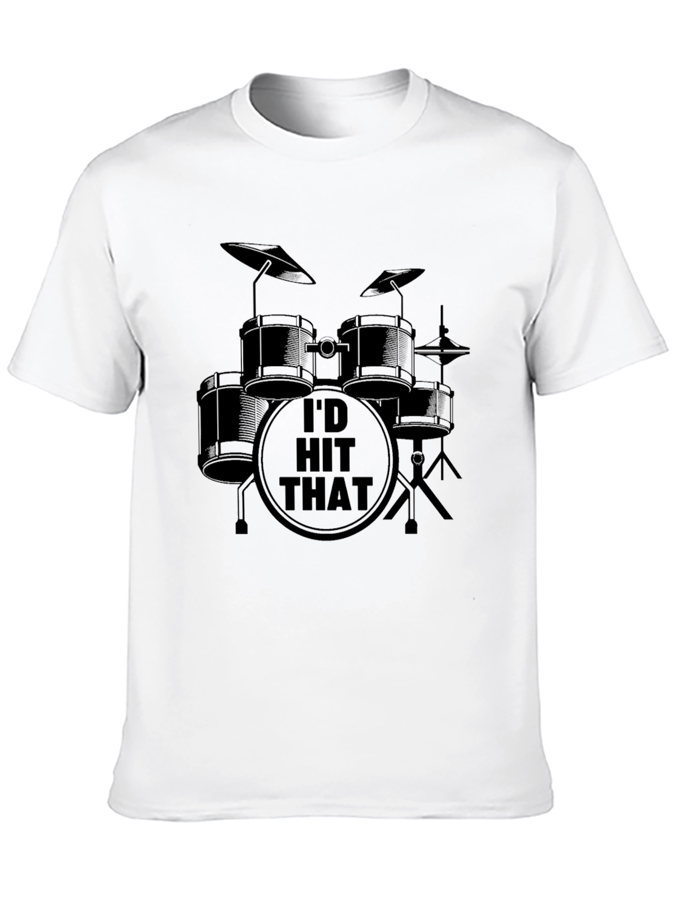 Id Hit That Drum Kit Graphic Tee