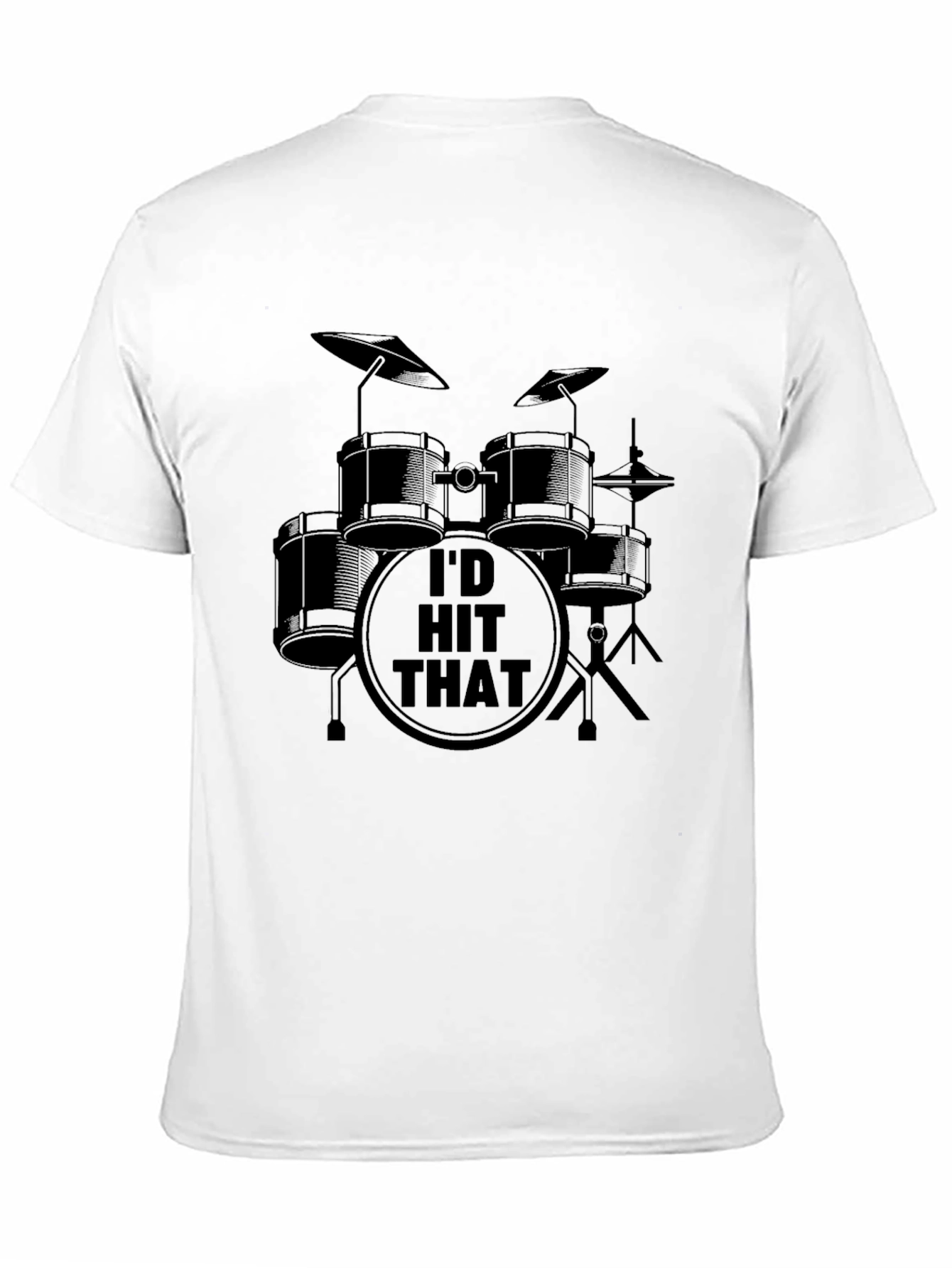 Id Hit That Drum Kit Graphic Tee