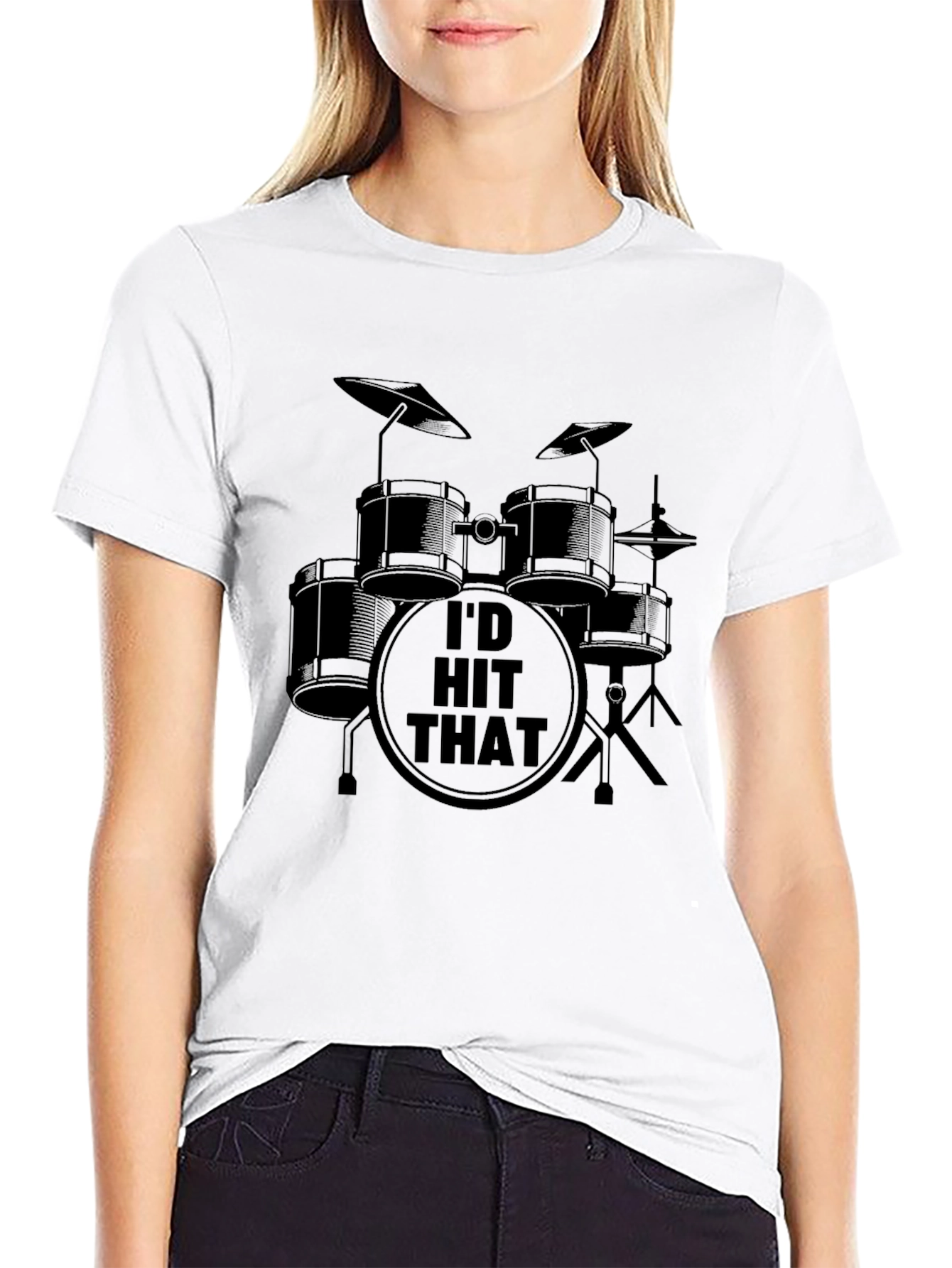 Id Hit That Drum Kit Graphic Tee