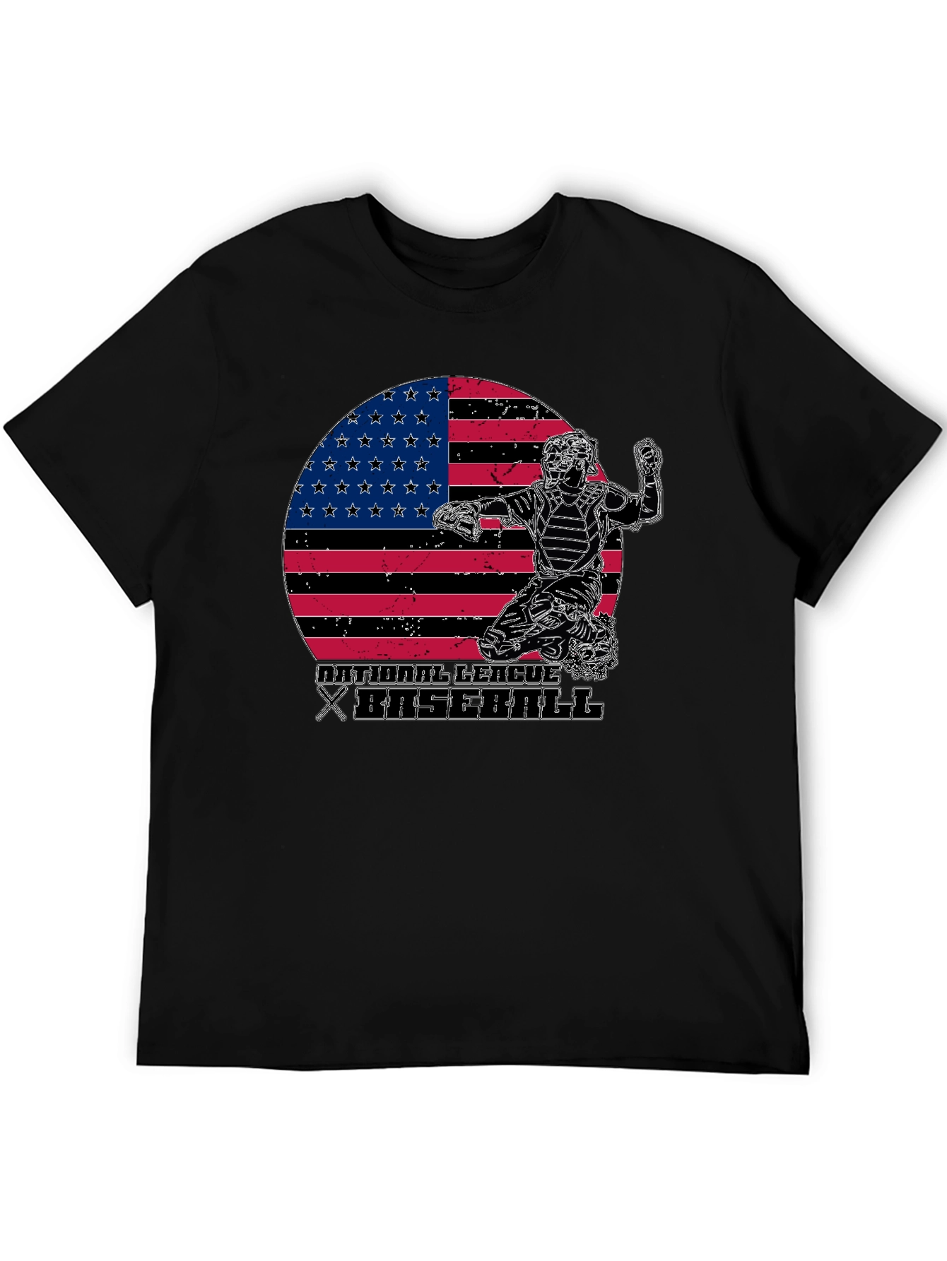 Baseball Catcher Graphic Tee