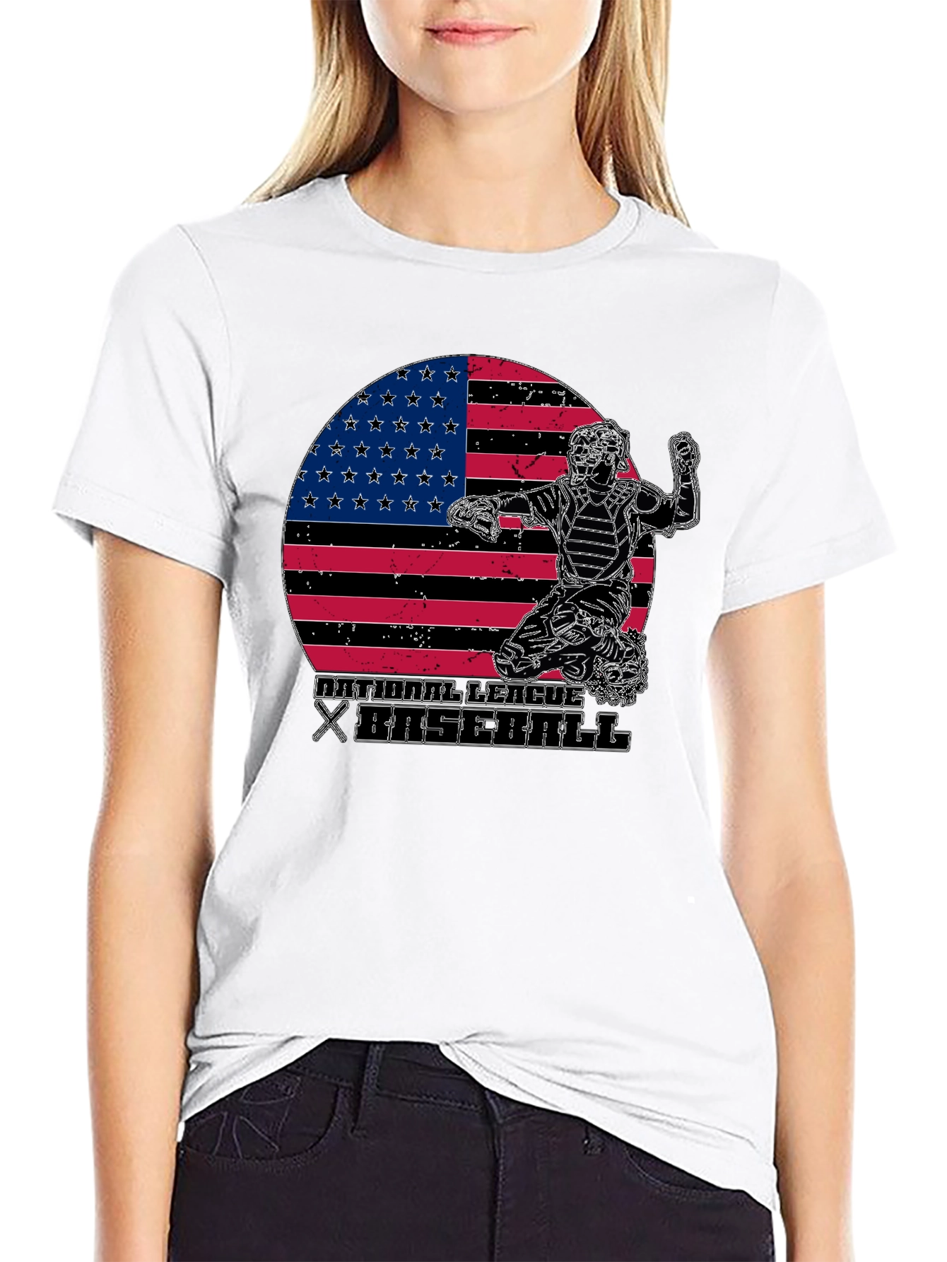 Baseball Catcher Graphic Tee