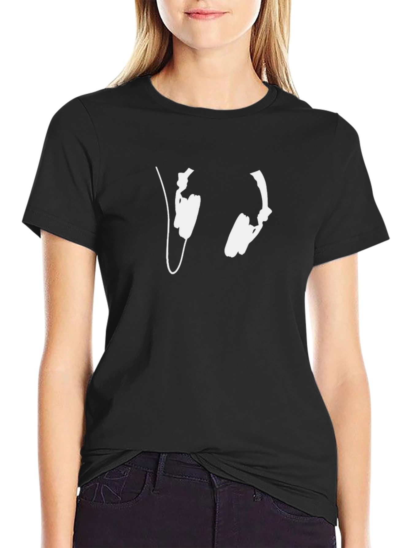 Headphone Graphic Tee - Cool Music Lover Shirt