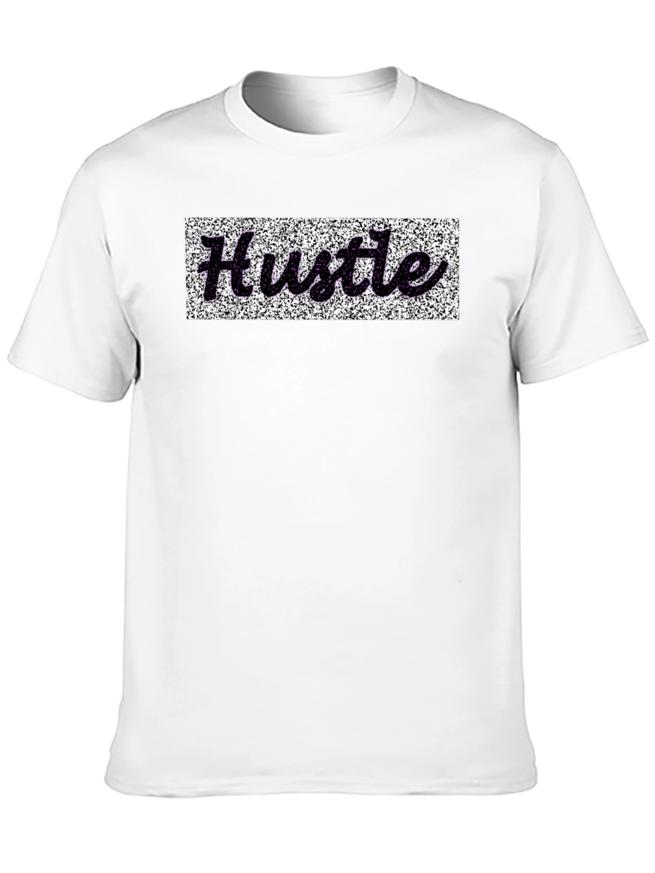 Hustle Graphic Tee - Premium Black Cotton Shirt