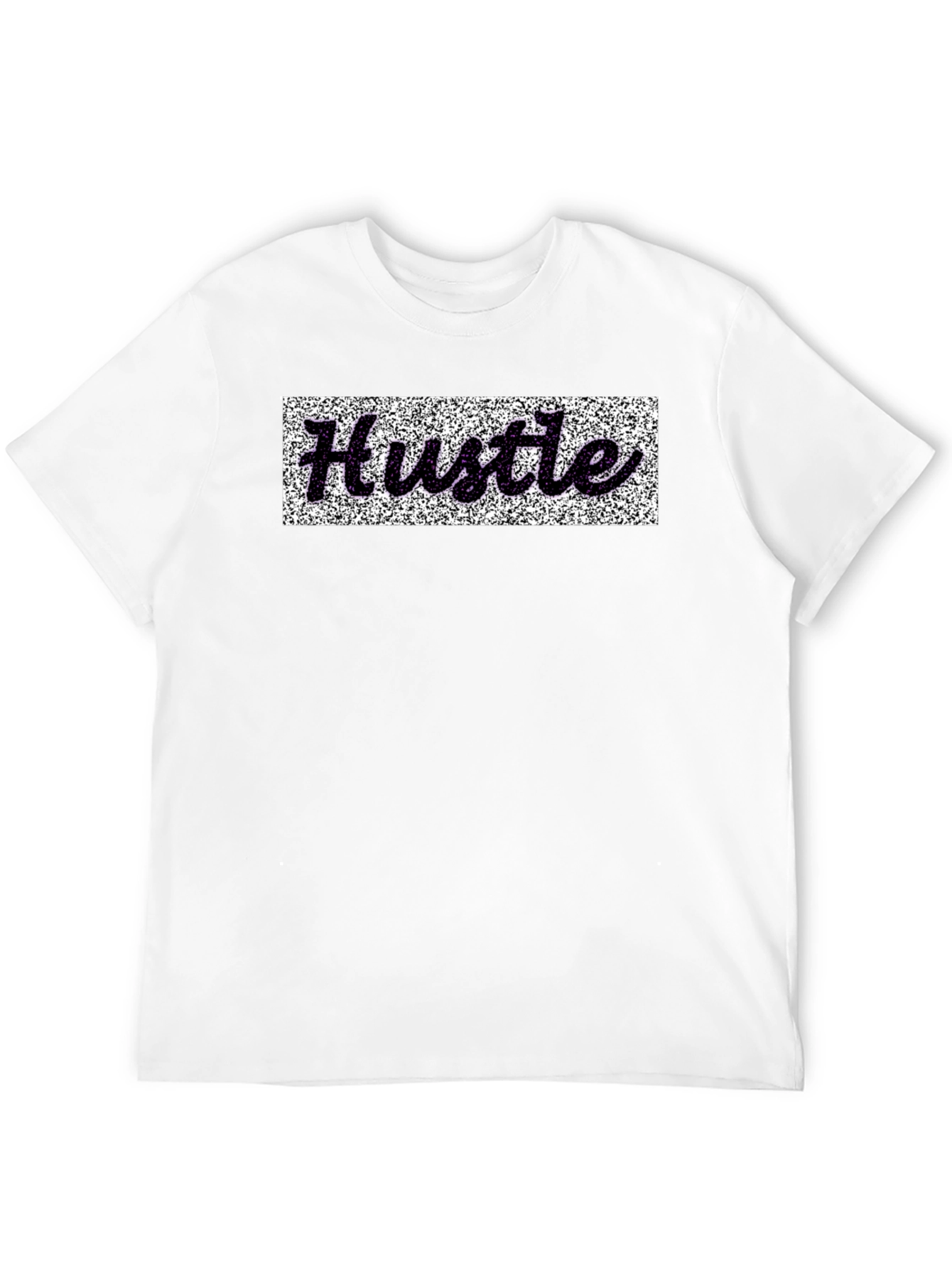 Hustle Graphic Tee - Premium Black Cotton Shirt