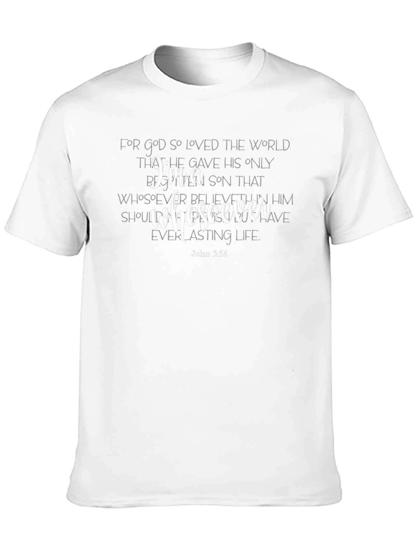 Faith-Inspired Graphic Tee - John 3:16