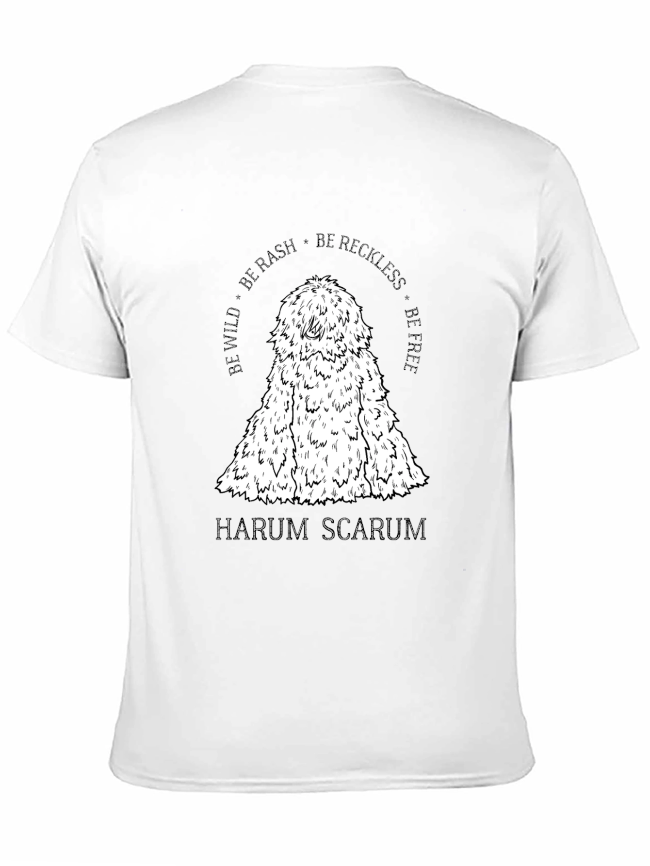 Harum Scarum Graphic Tee - Be Wild Be Free