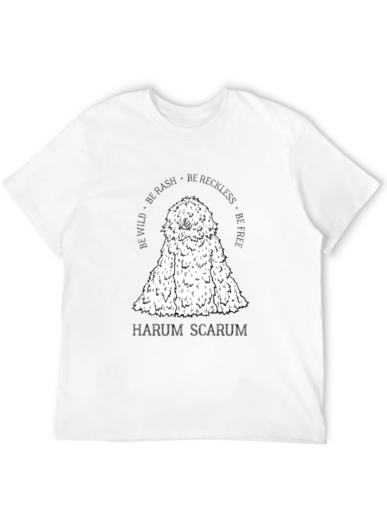 Harum Scarum Graphic Tee - Be Wild Be Free