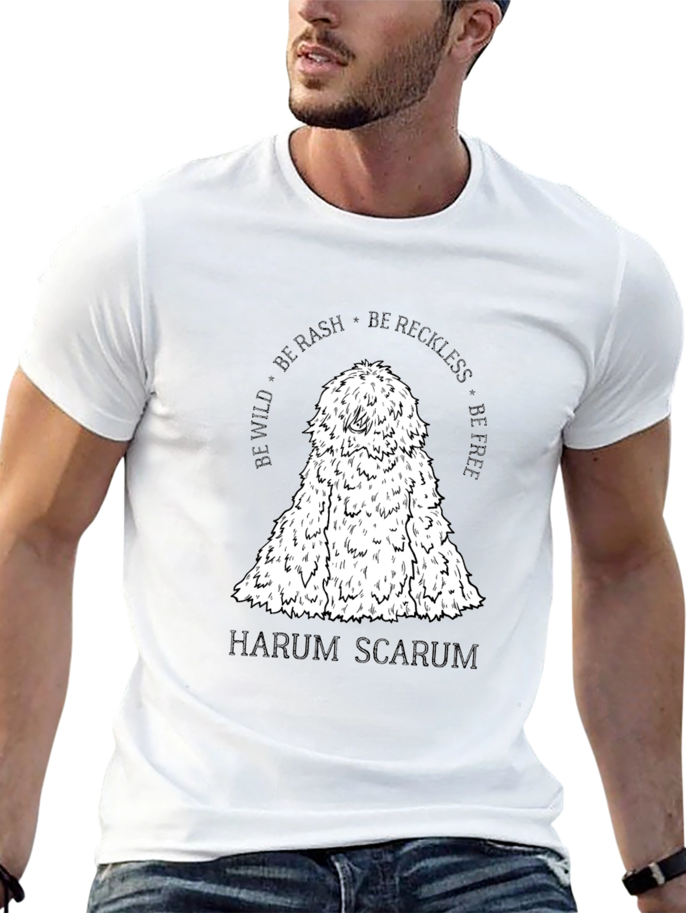 Harum Scarum Graphic Tee - Be Wild Be Free