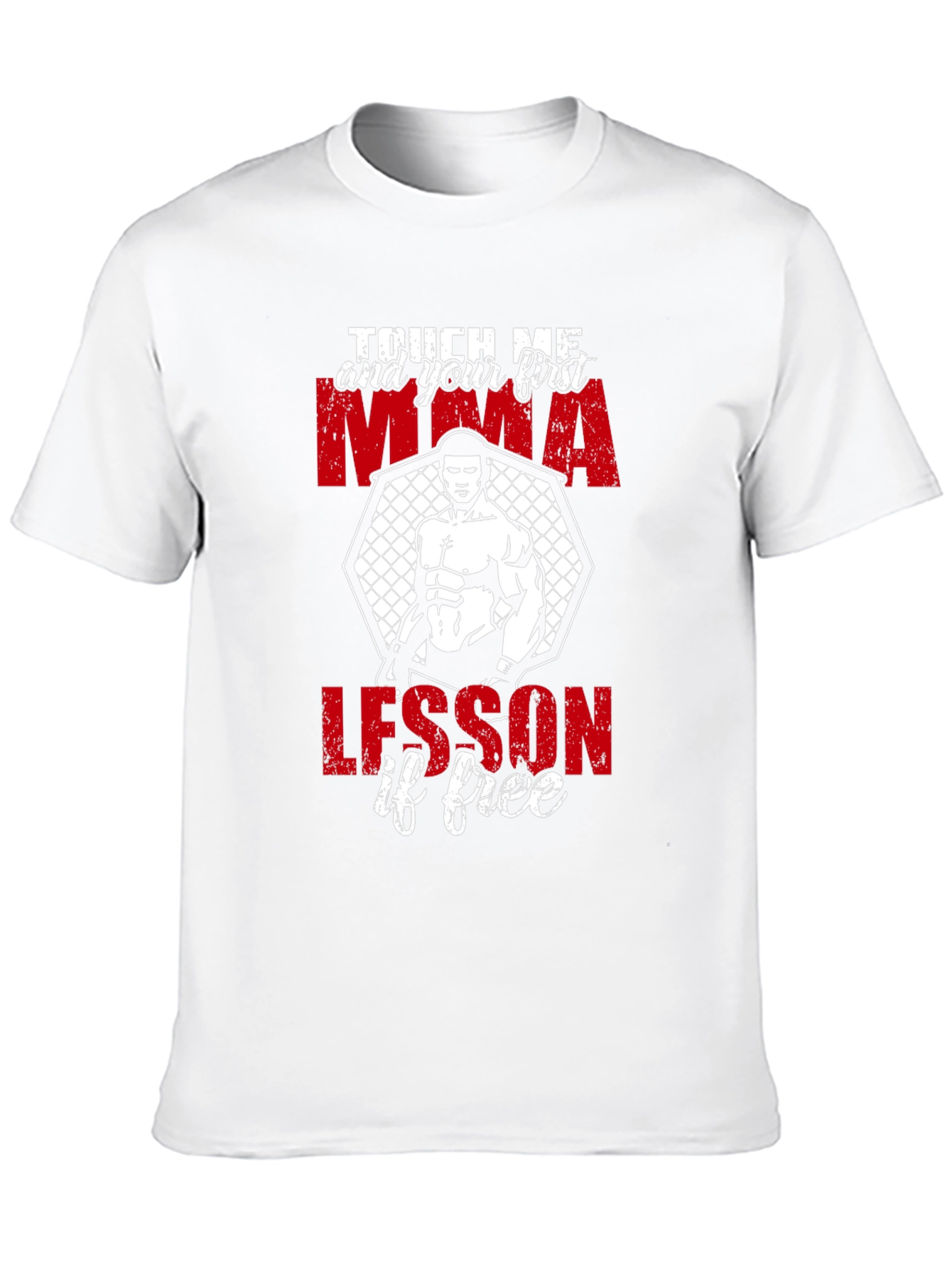 MMA Lesson Graphic Tee - Funny Fighter T-Shirt