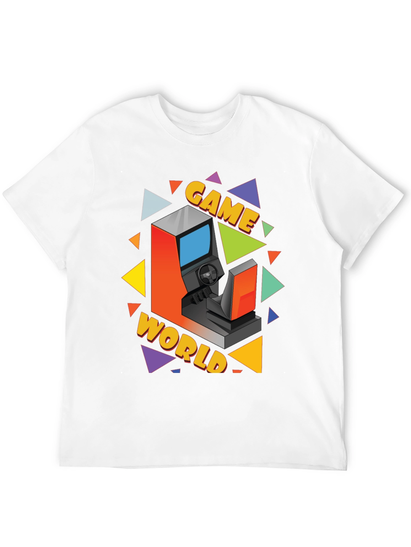 Retro Game World Graphic Tee