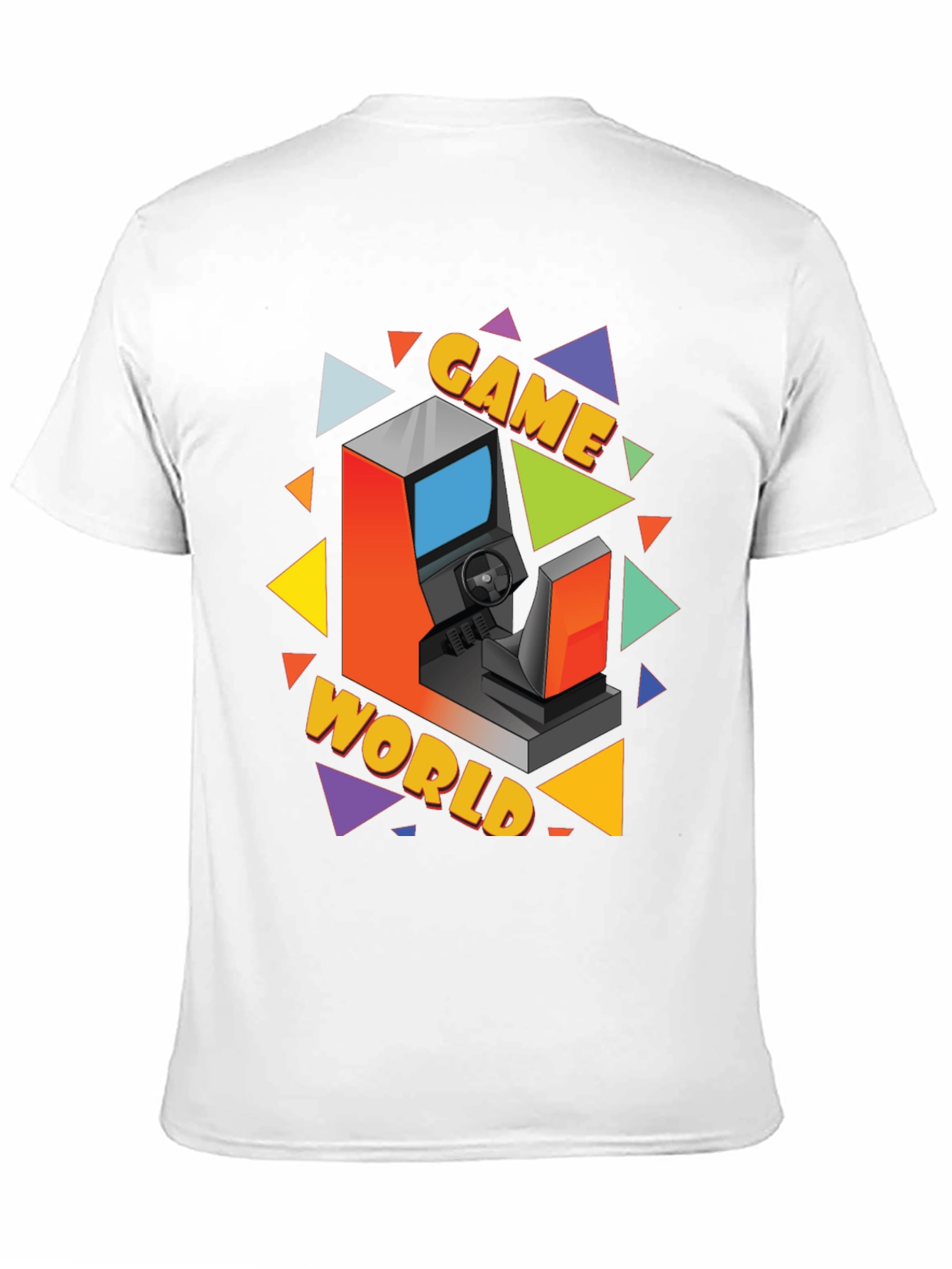 Retro Game World Graphic Tee