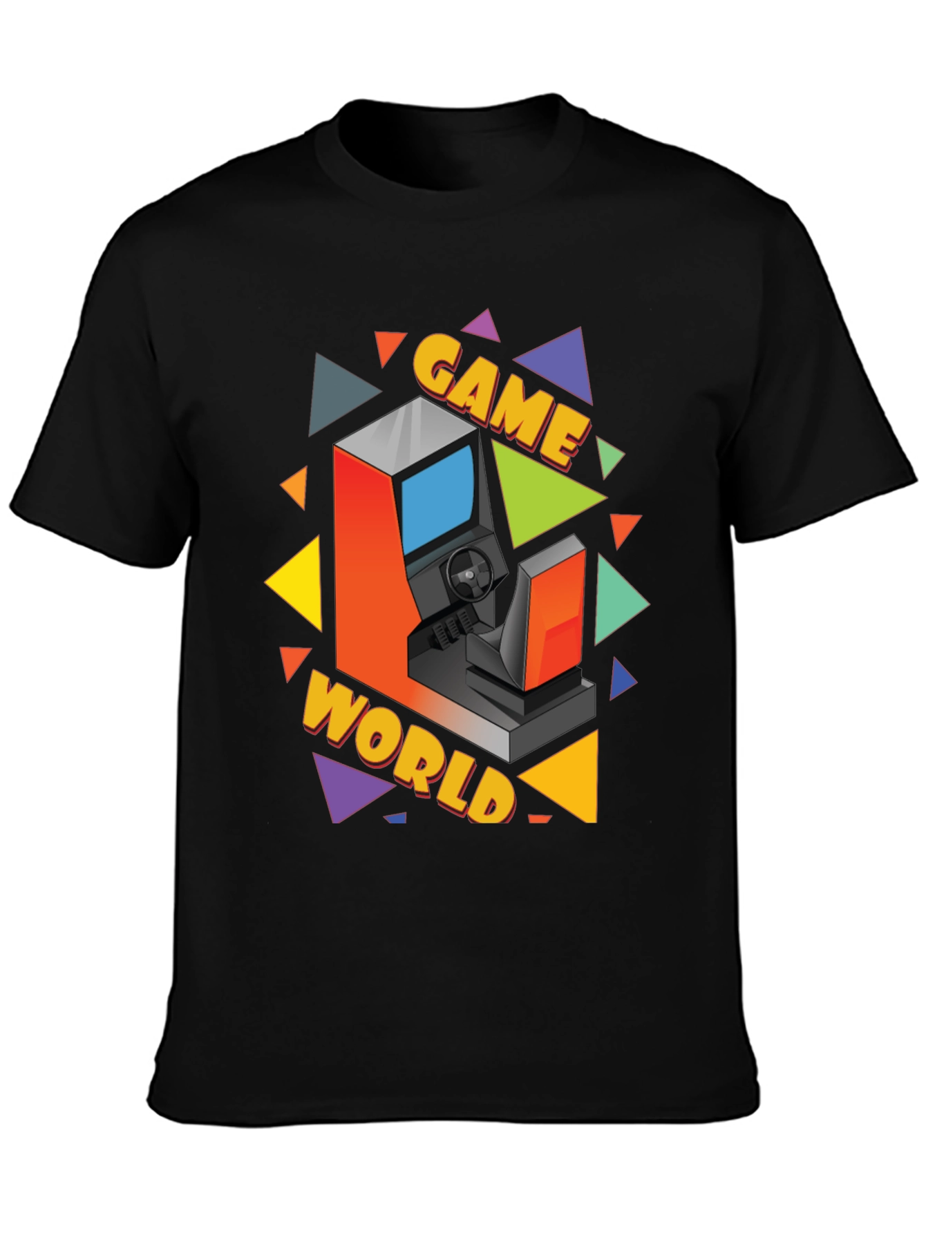Retro Game World Graphic Tee