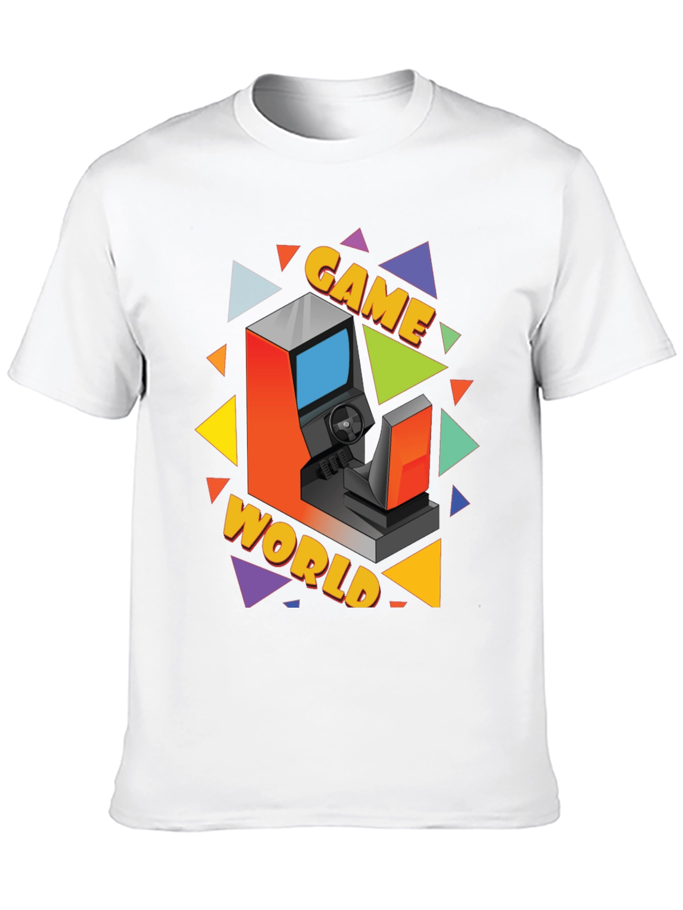 Retro Game World Graphic Tee