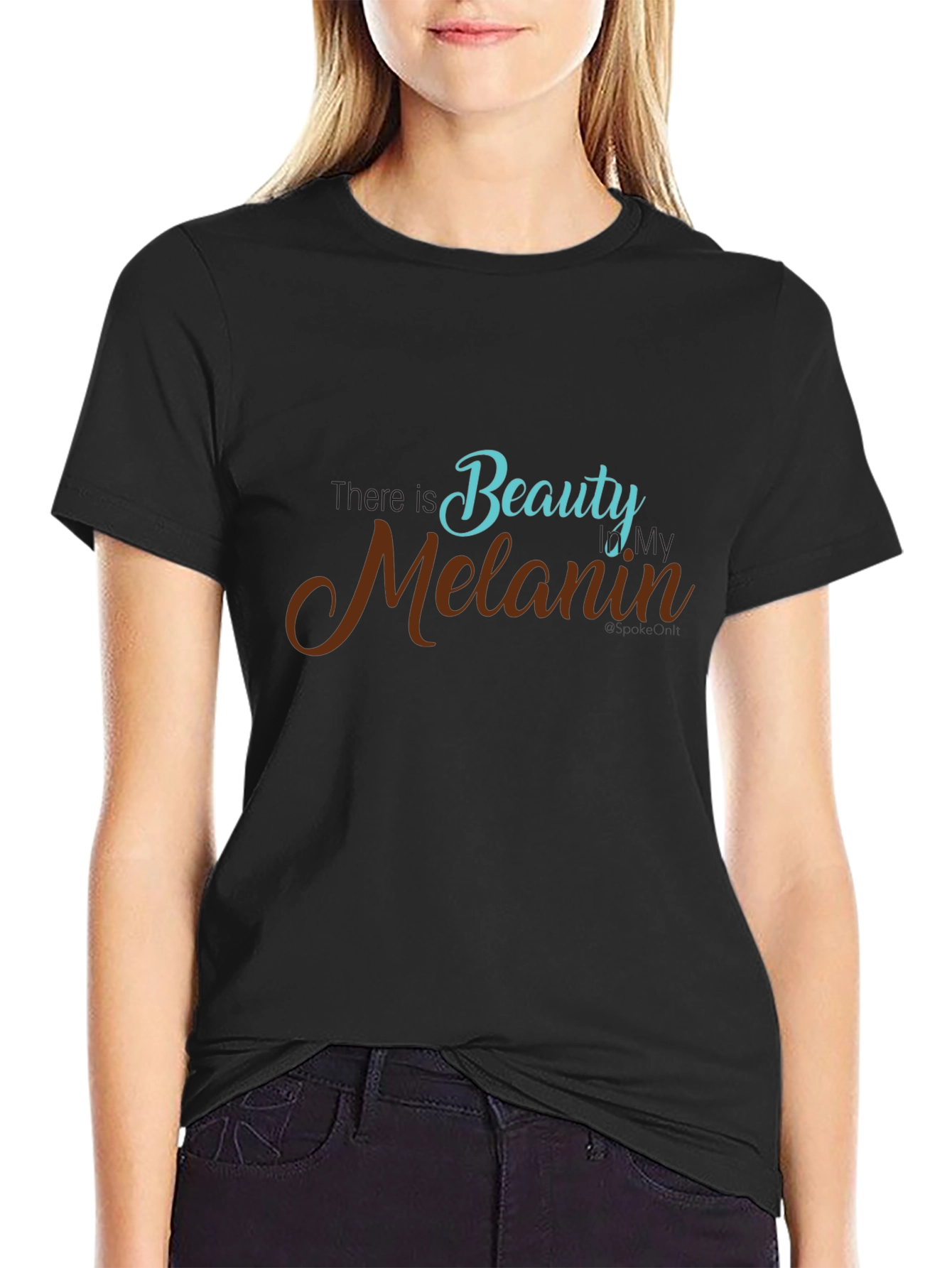Beauty in My Melanin Black T-Shirt