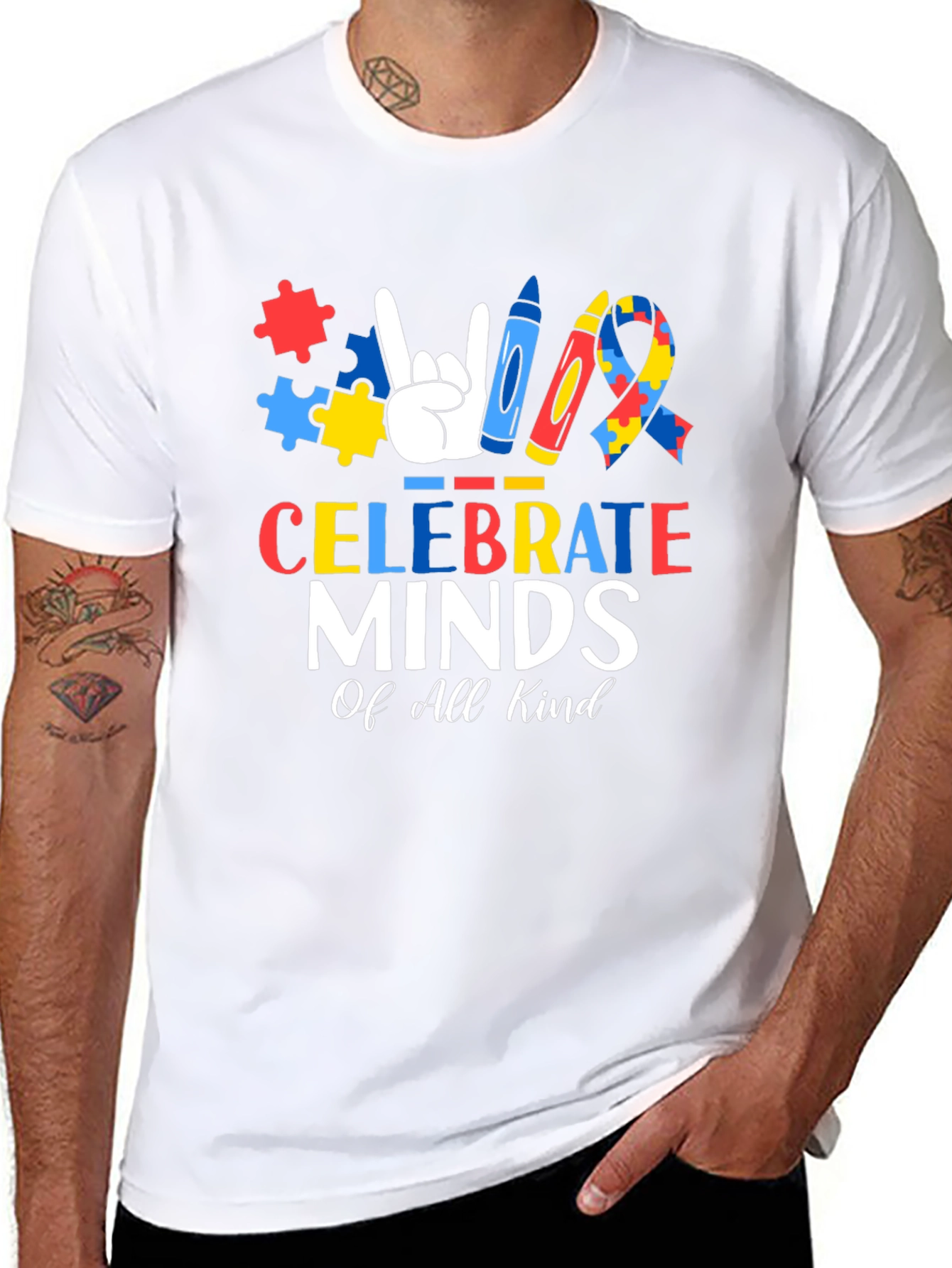 Celebrate Minds Autism Awareness T-Shirt