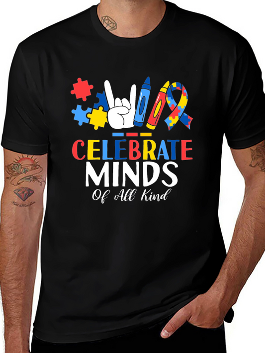 Celebrate Minds Autism Awareness T-Shirt