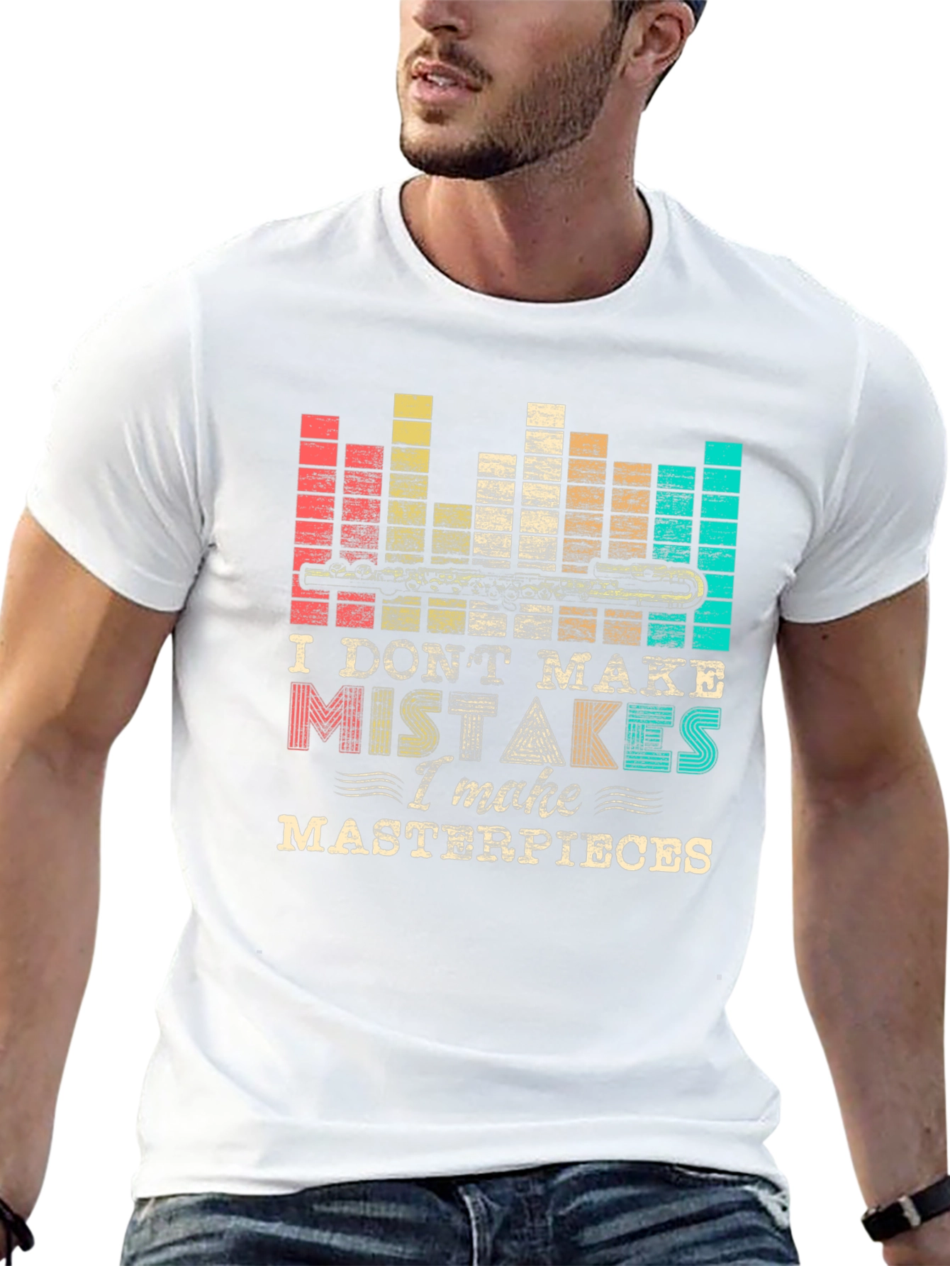 Flute Player Masterpieces Graphic Tee